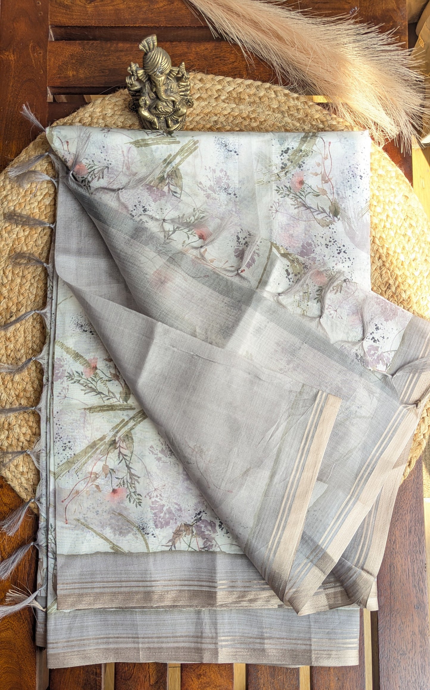 Cotton Mix Soft Organza Saree