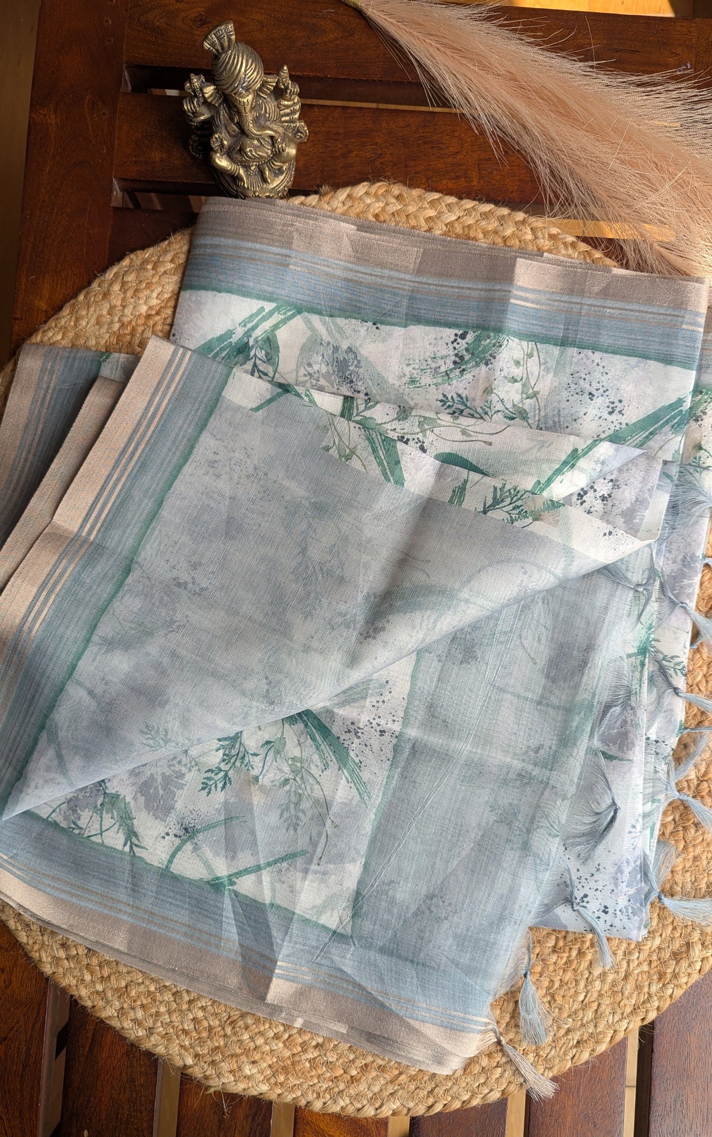 Cotton Mix Soft Organza Saree