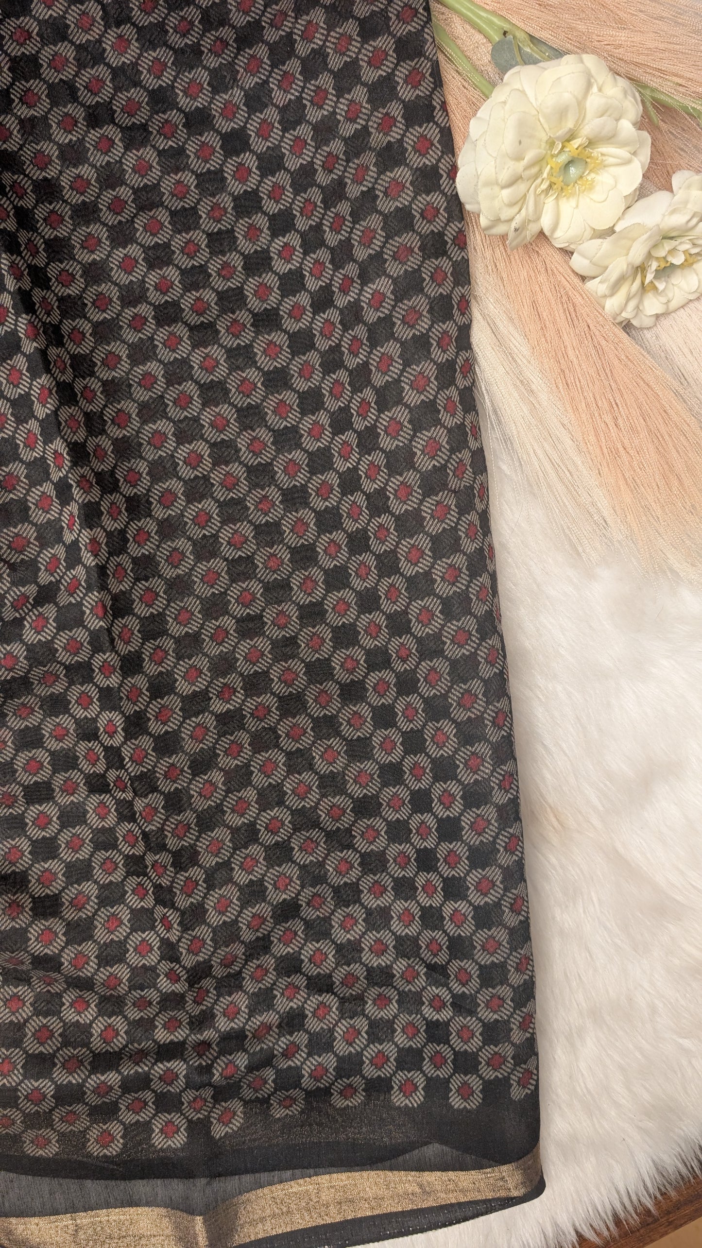 Blended Cotton with Traditional Motifs