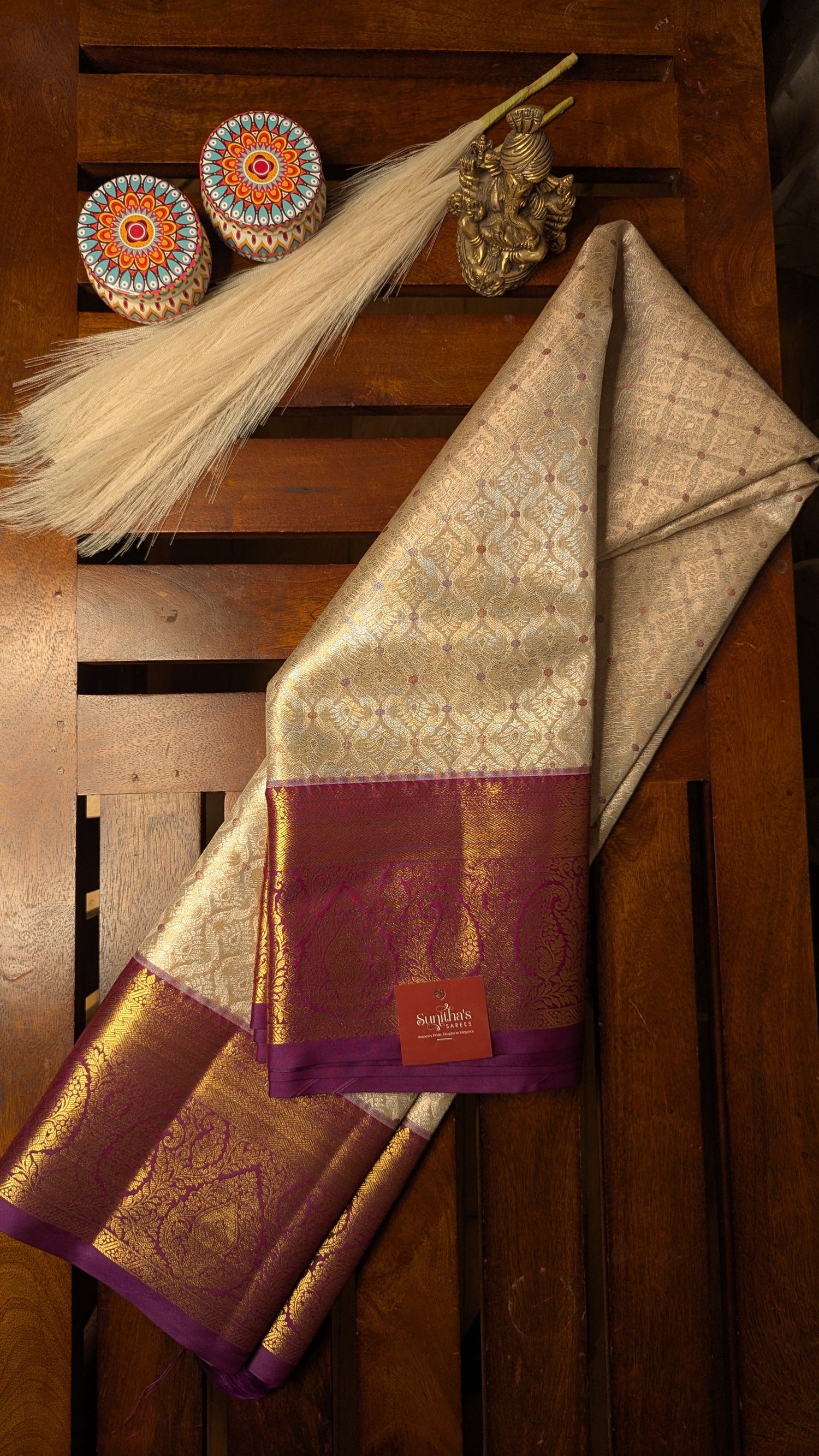 Semi Silk Bridal Sarees