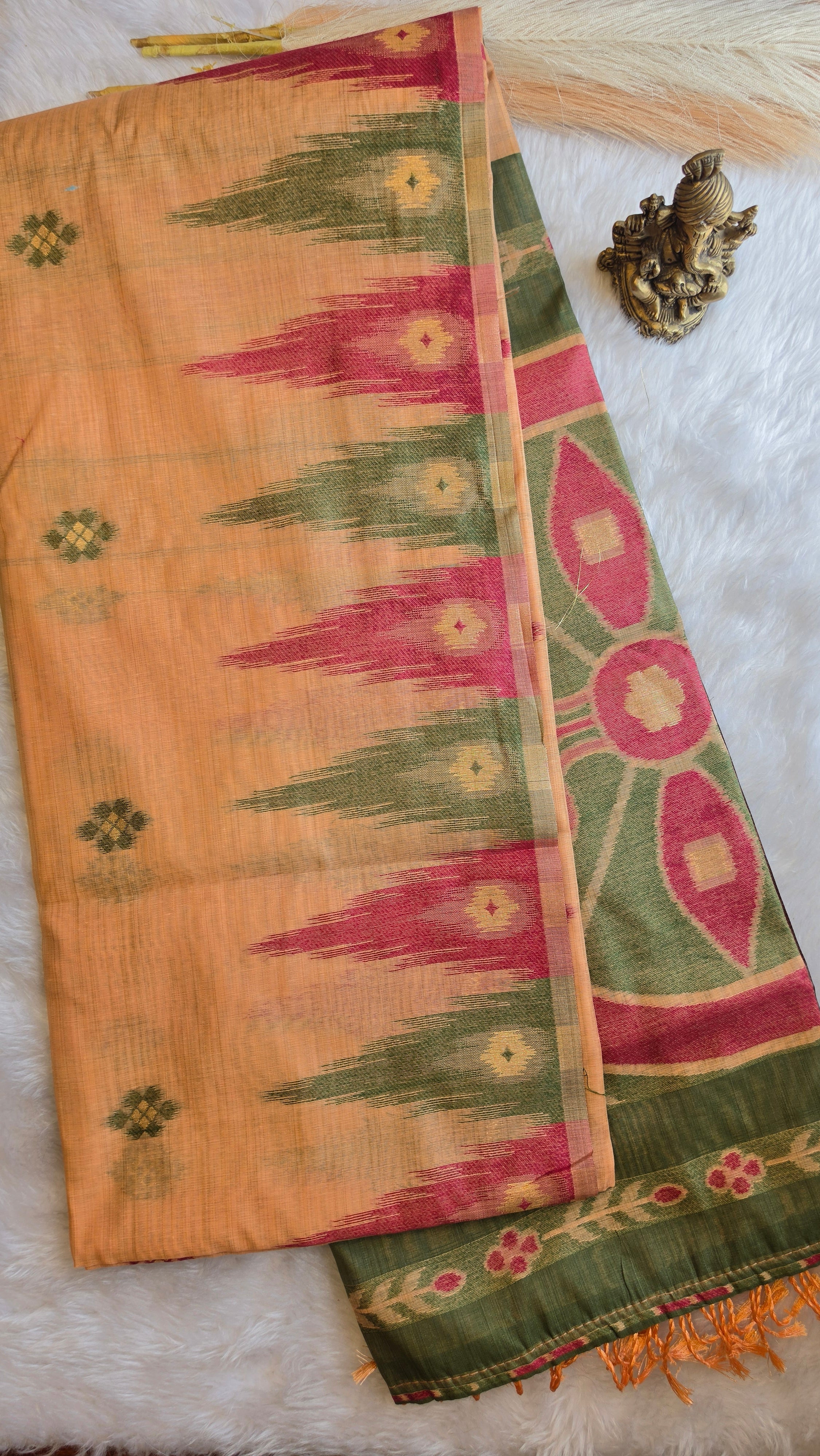 Jamdani Cotton Temple Border