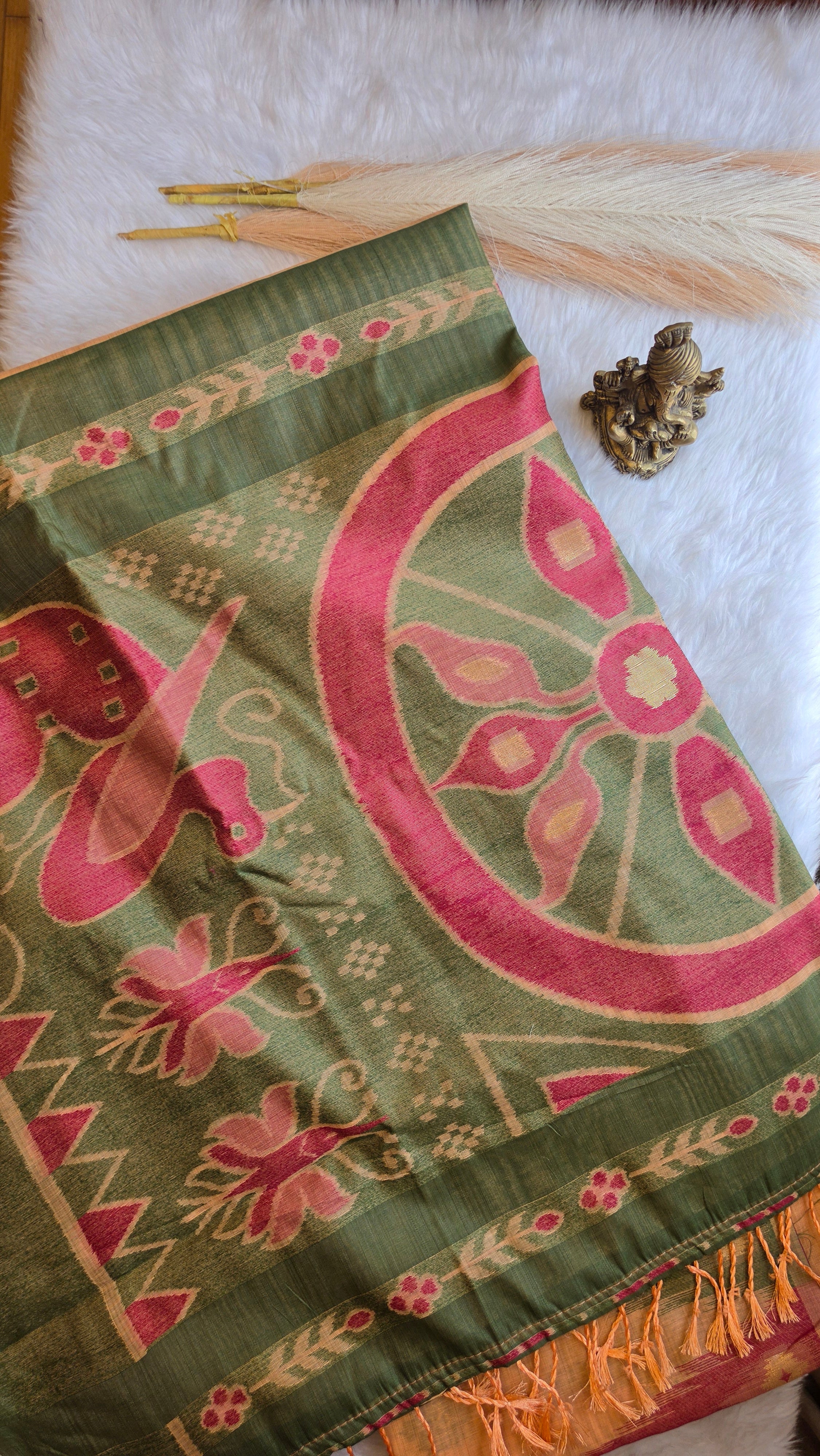 Jamdani Cotton Temple Border