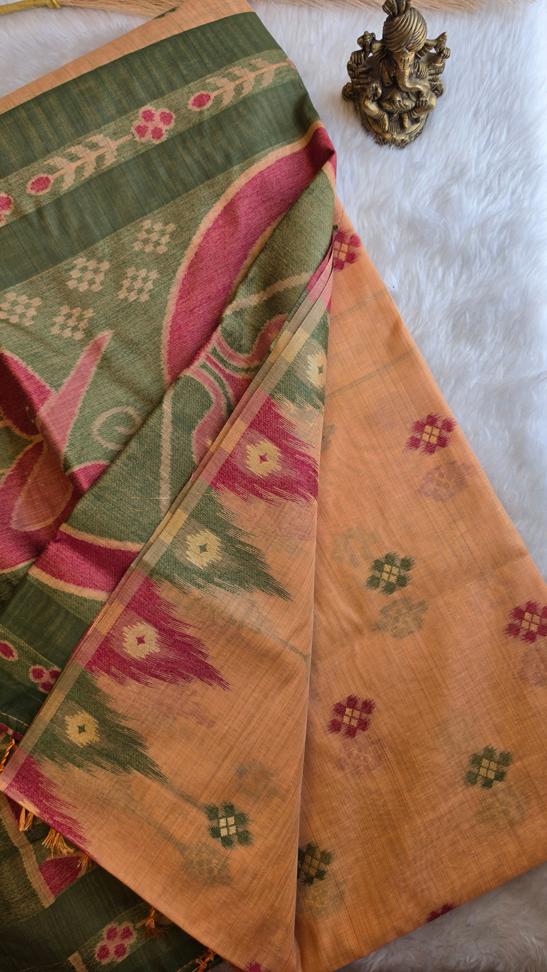 Jamdani Cotton Temple Border