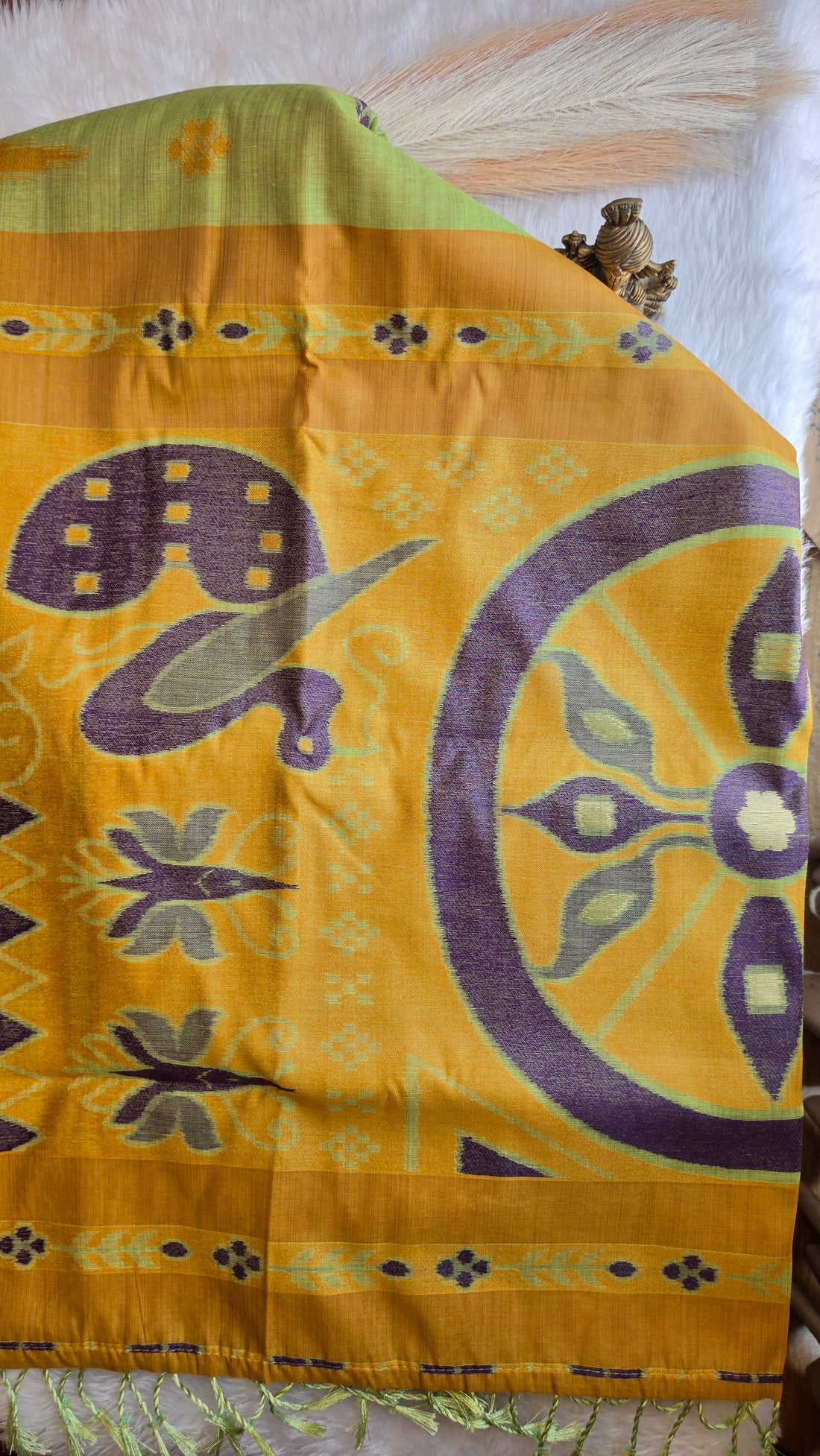 Jamdani Cotton Temple Border