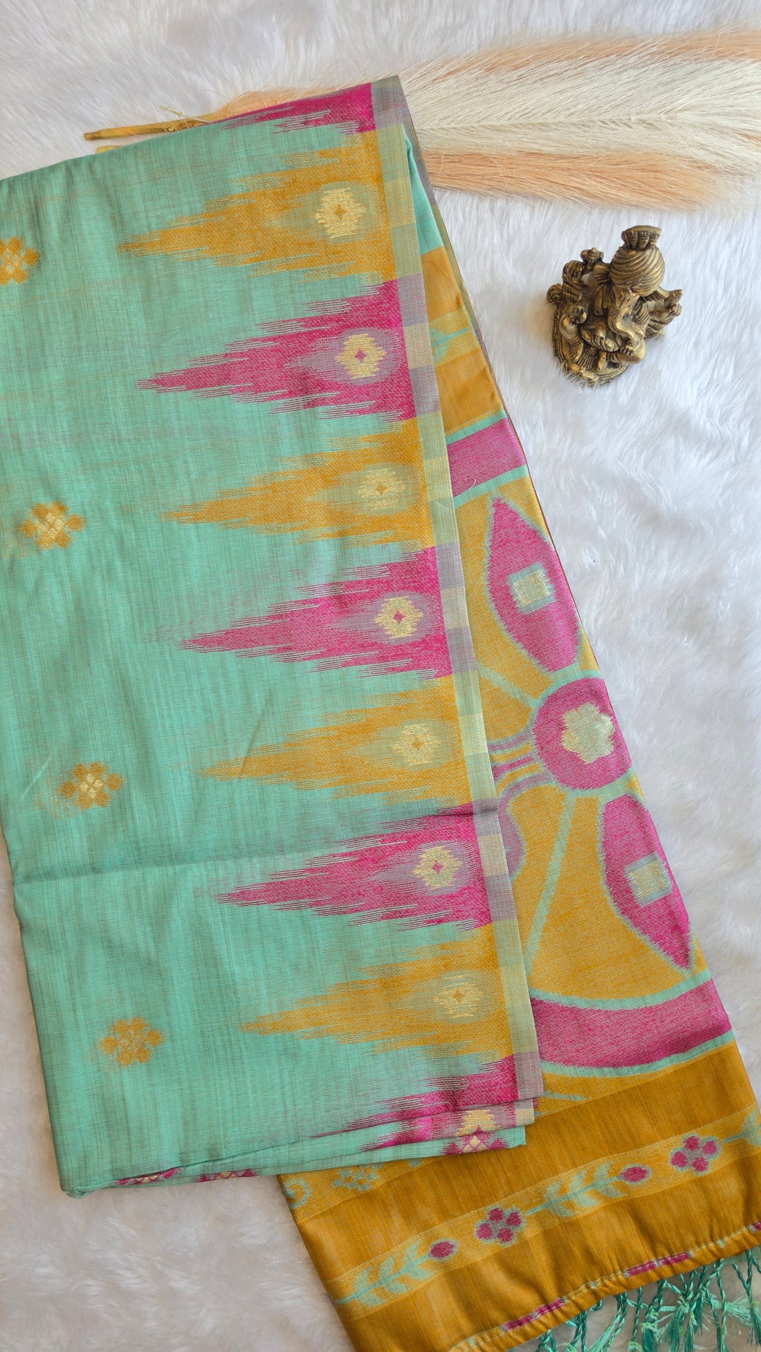 Jamdani Cotton Temple Border