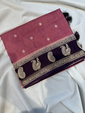 Viscose Silk-Onion Pink