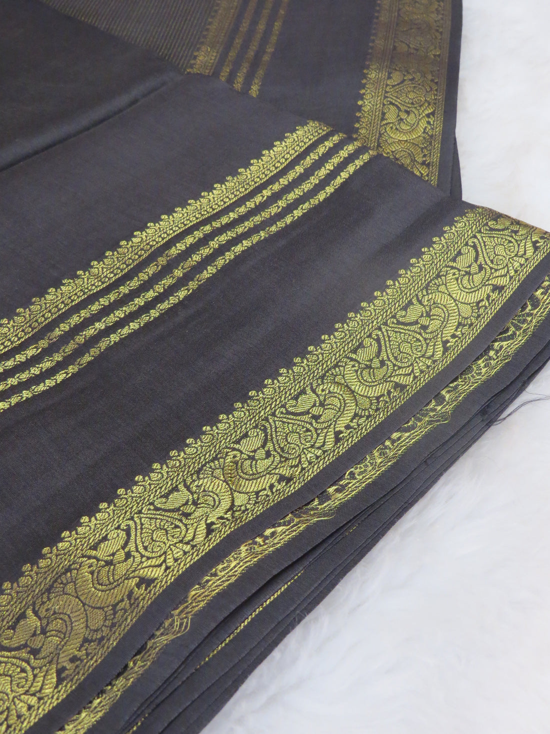 Half and Half Stripes- Black