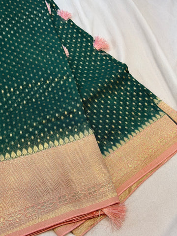 Banaras Georgett- Green