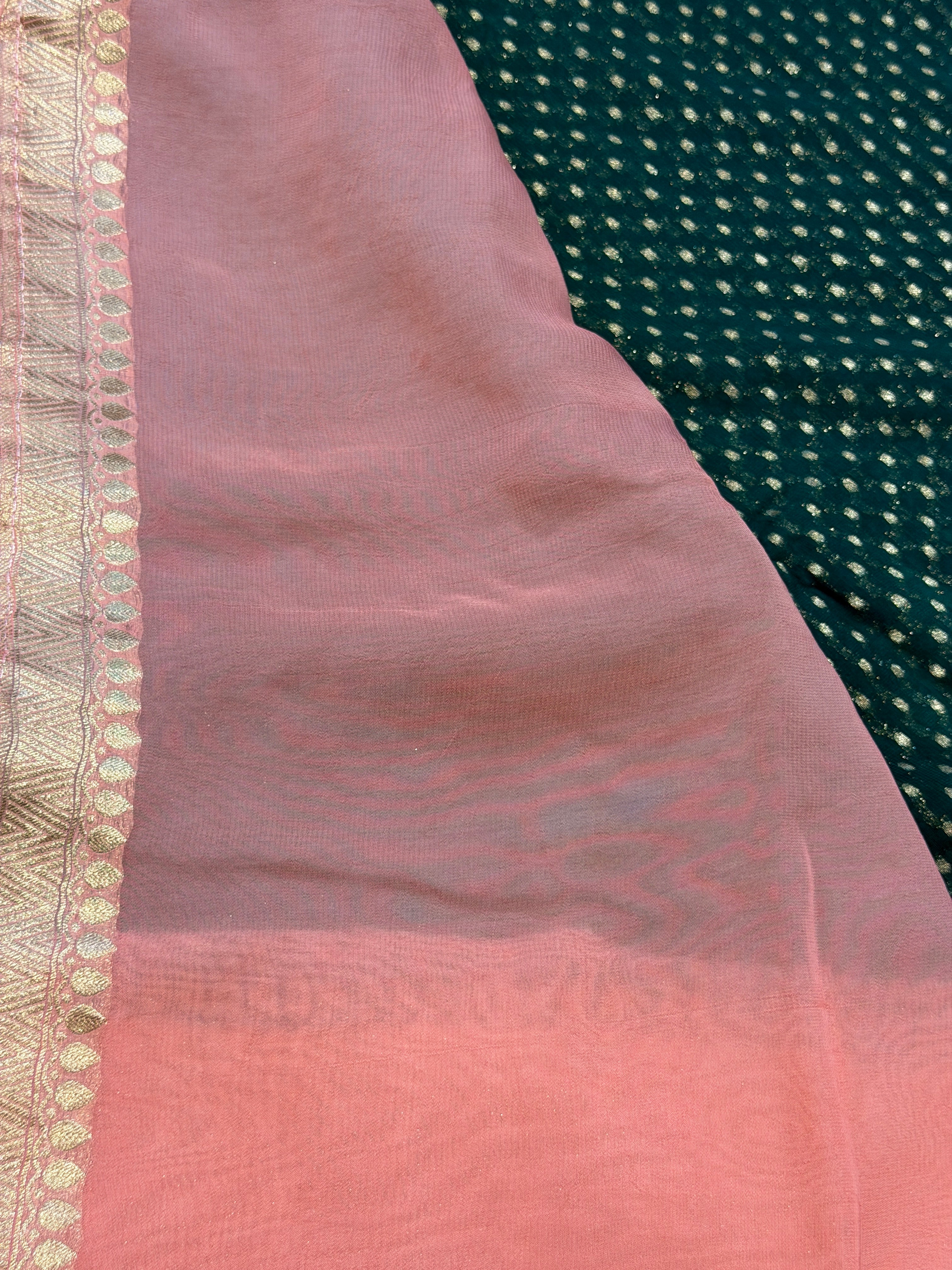 Banaras Georgett- Green