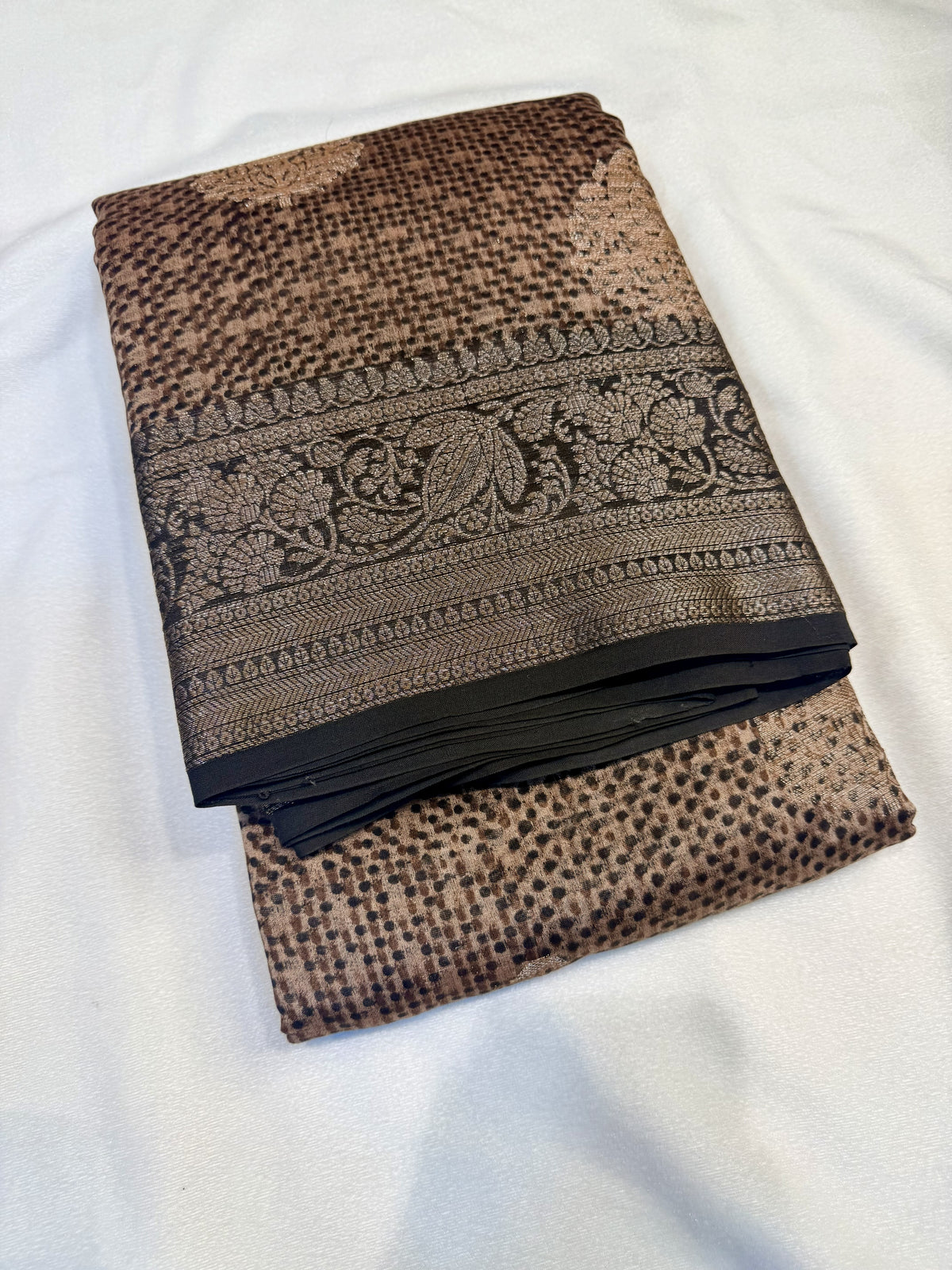 Chanderi Silk Brown