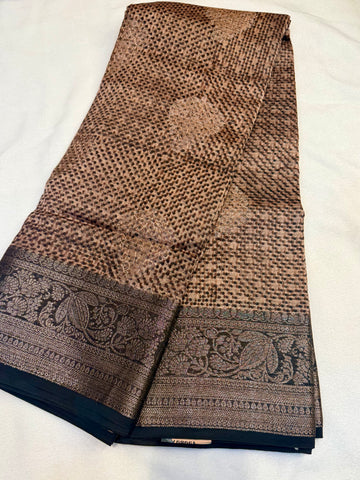 Chanderi Silk Brown