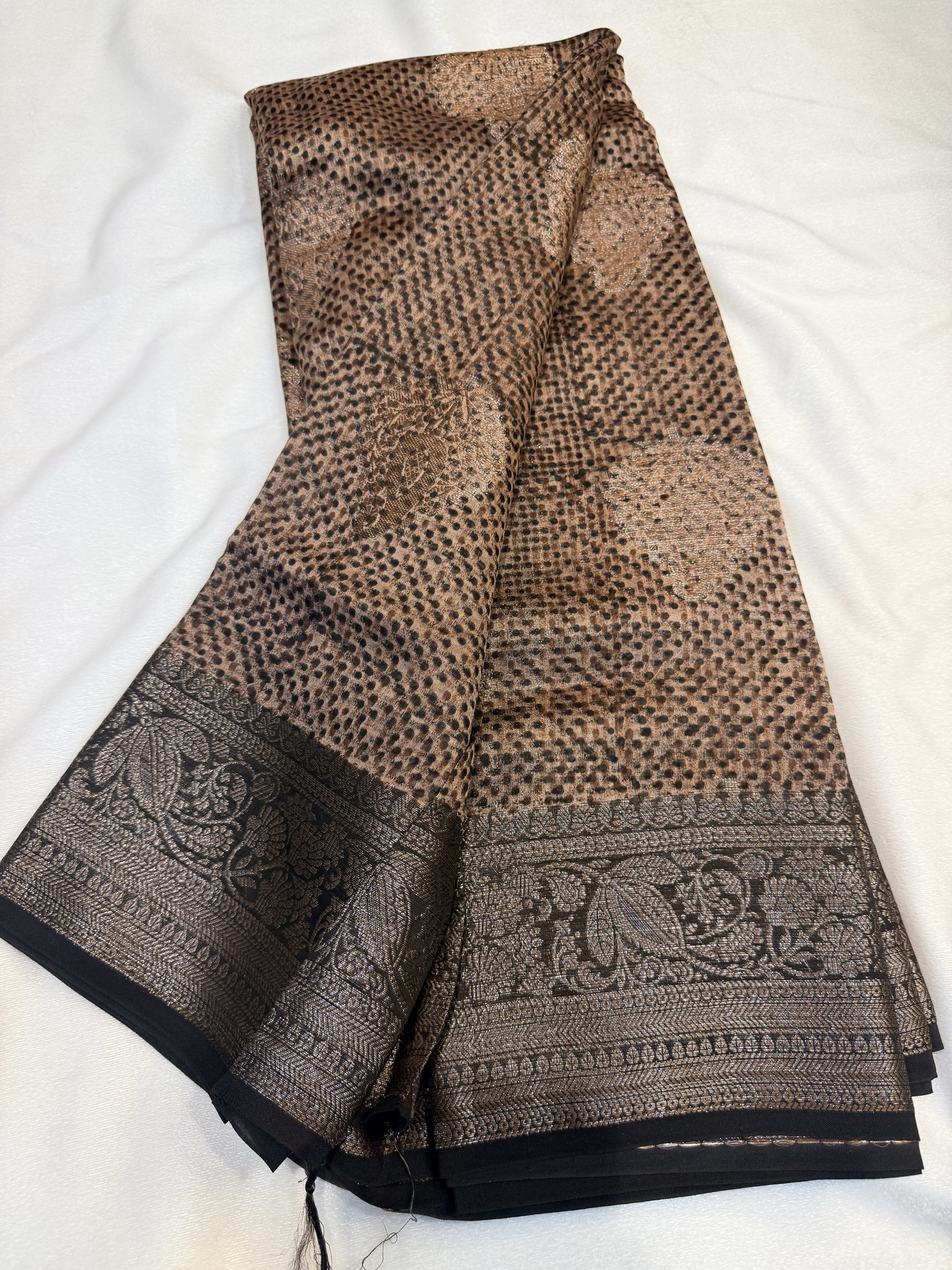 Chanderi Silk Brown