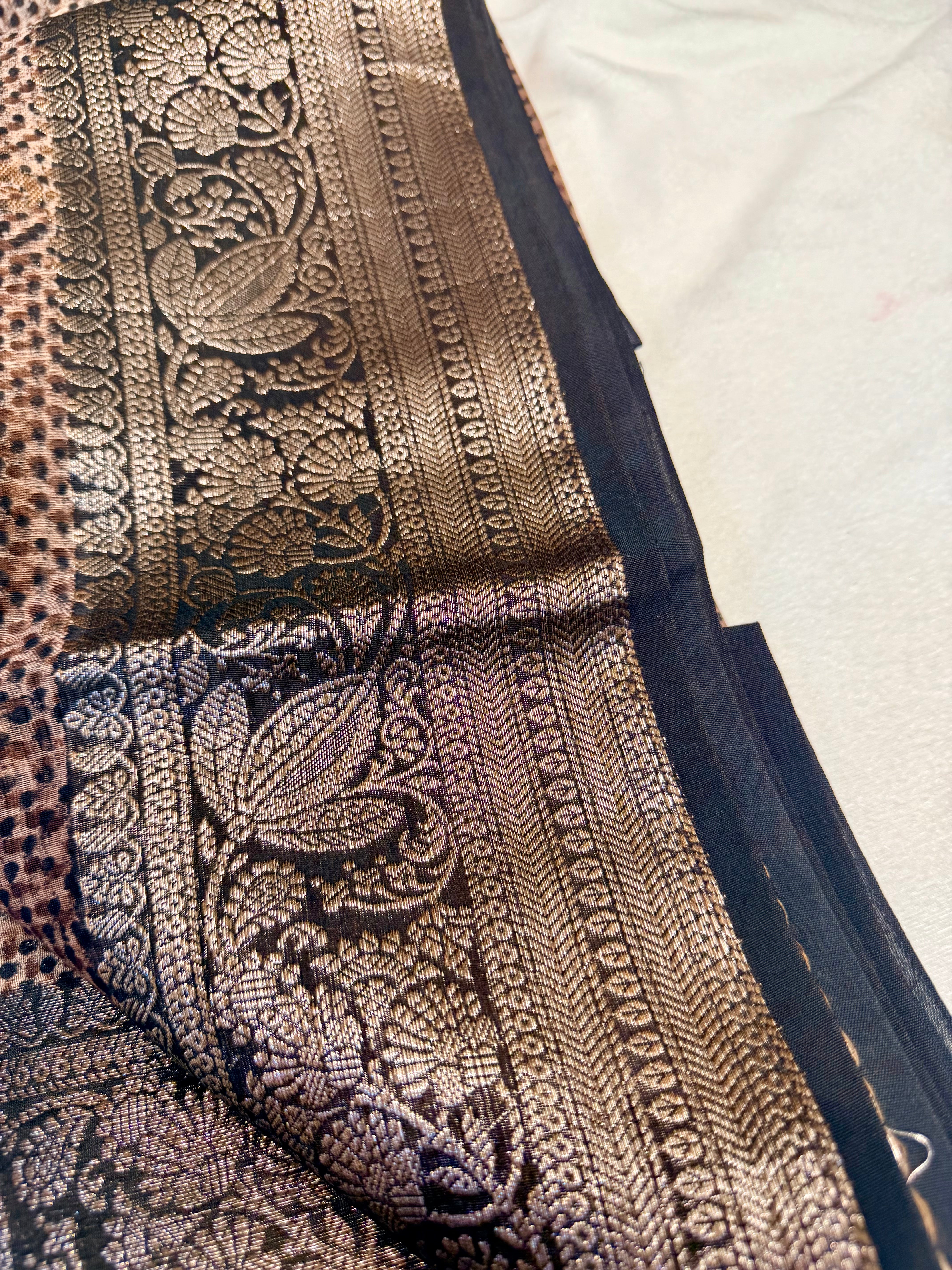 Chanderi Silk Brown