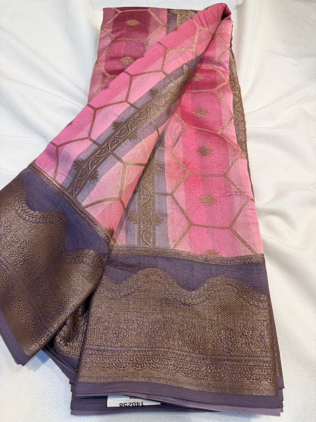Chanderi Silk Pink