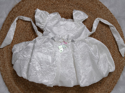 Fancy frock - 2176 White shimmer