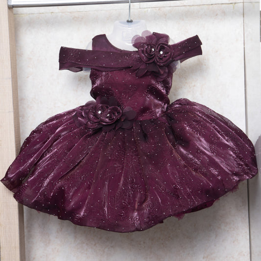 Party Frock -  Wine 745