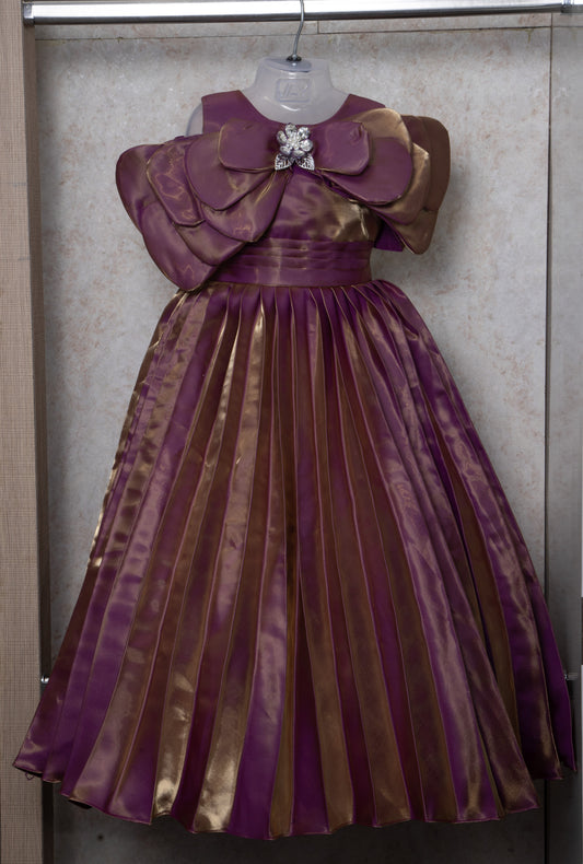Party  Frock - Rust 3705
