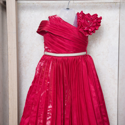 Flower pattern frock