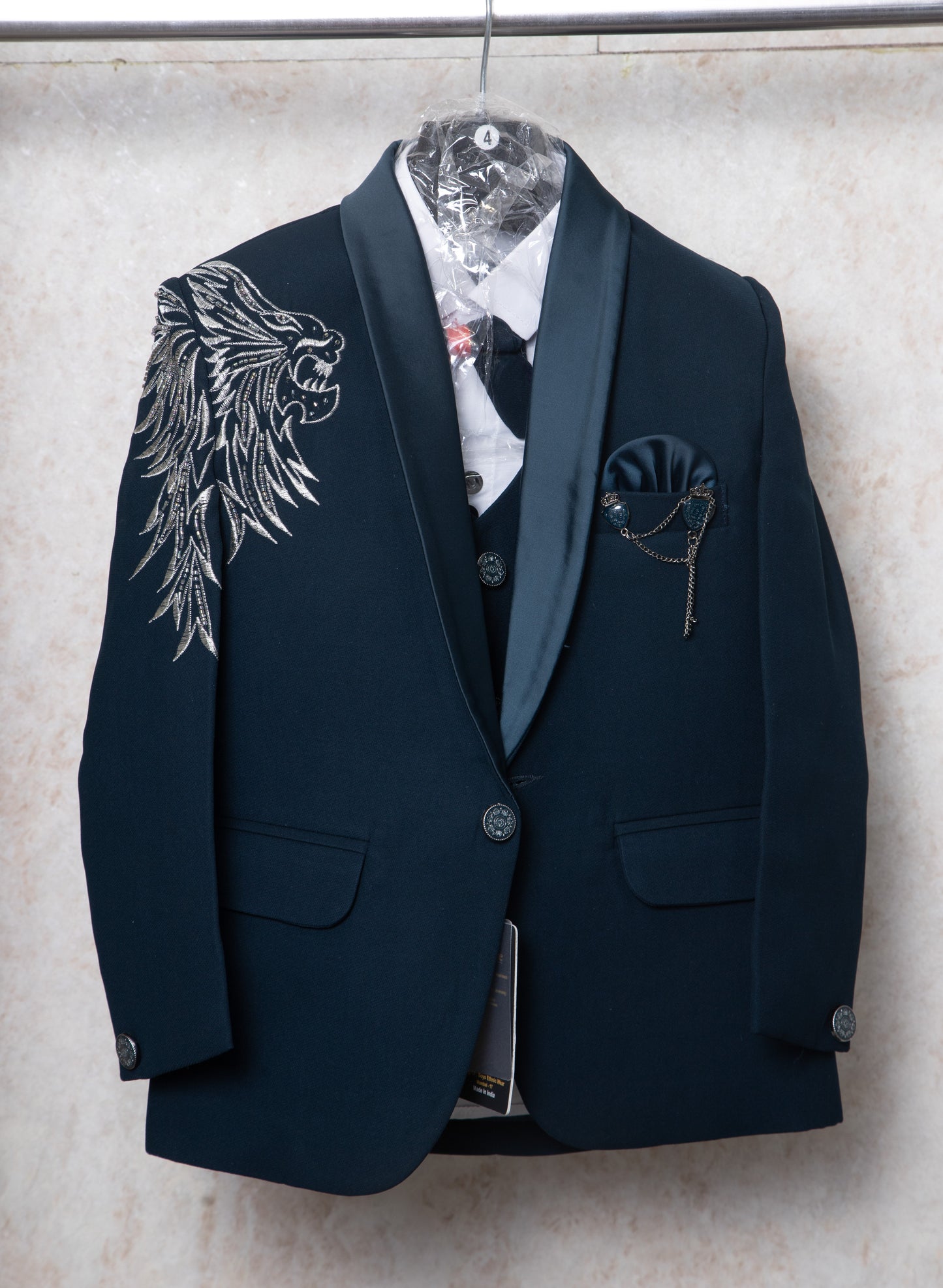 Blazer sets - Silver embroiding