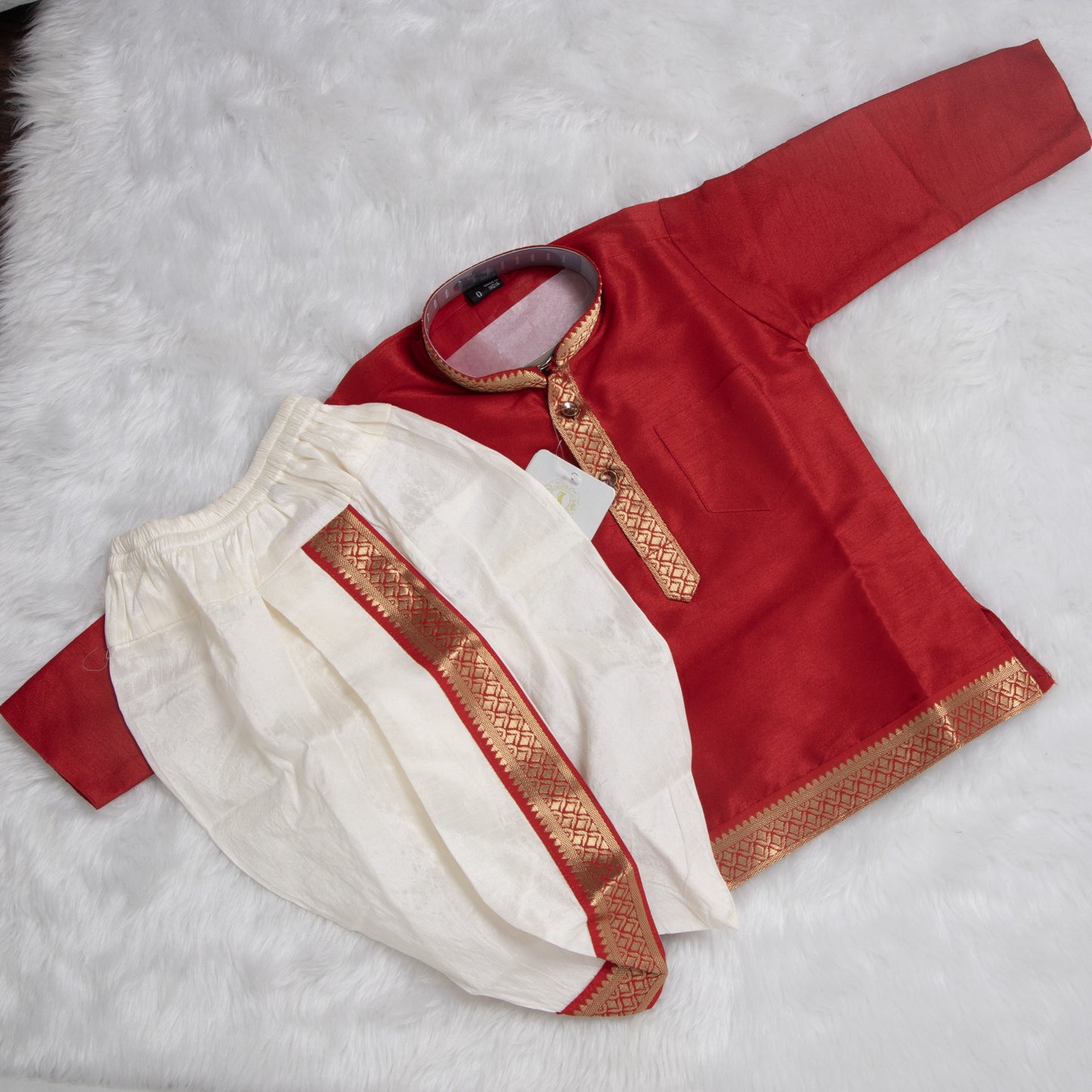 Dhoti kurta sets - Red