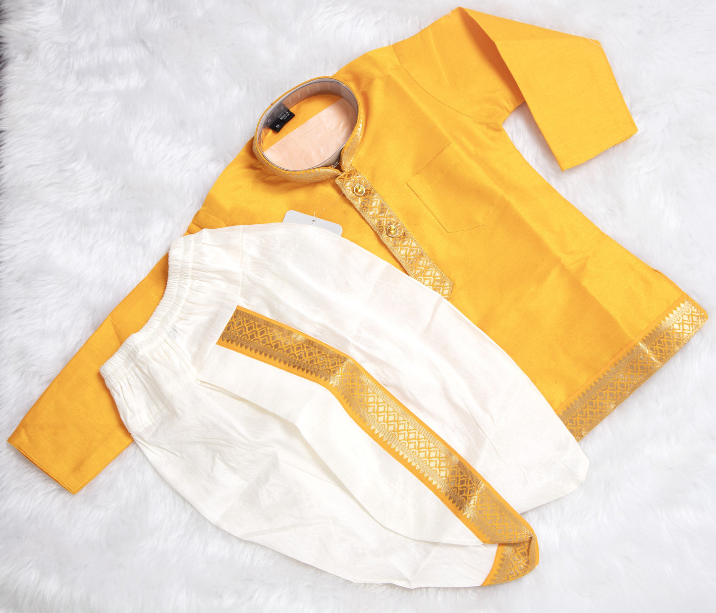 Dhoti kurta sets - Gold