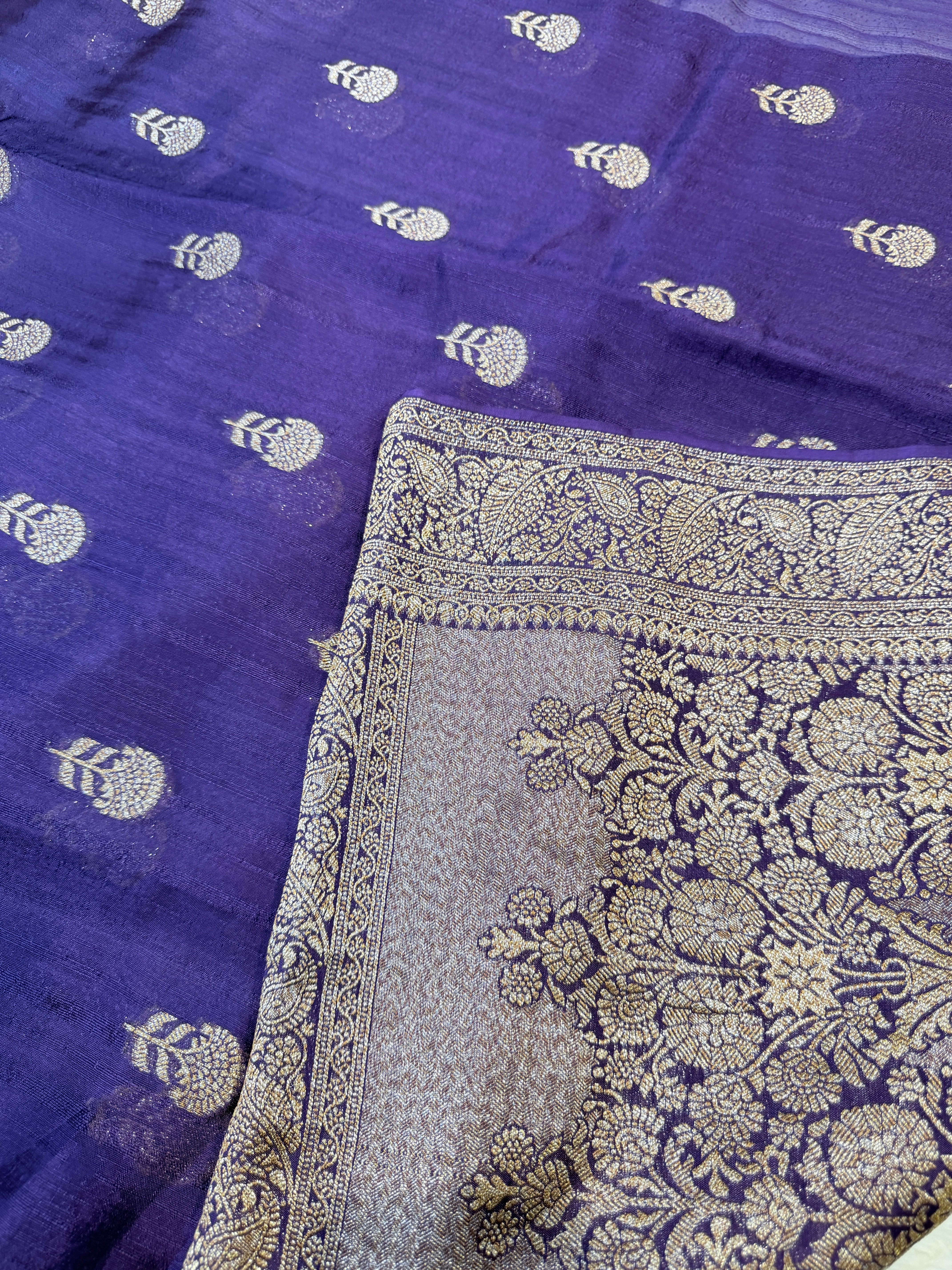 Tussar Crepe Silk