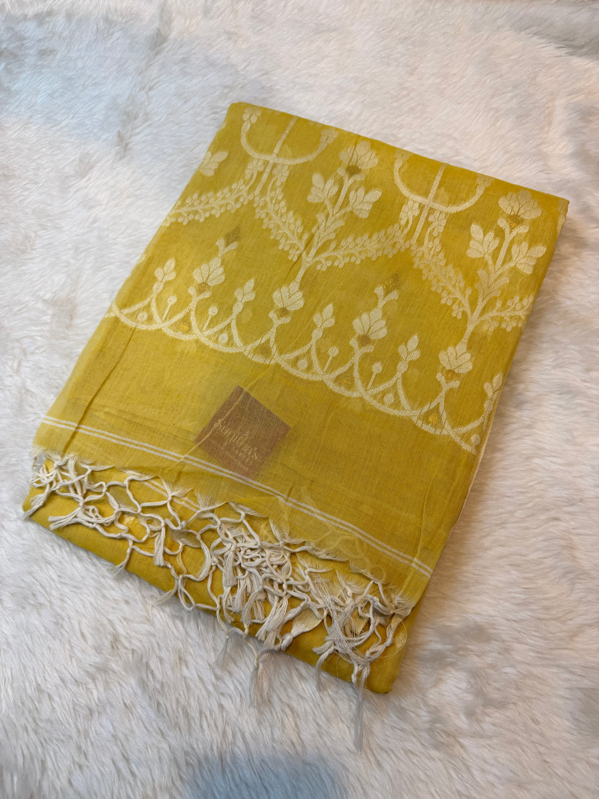 Pure Bengal Cotton- Yellow
