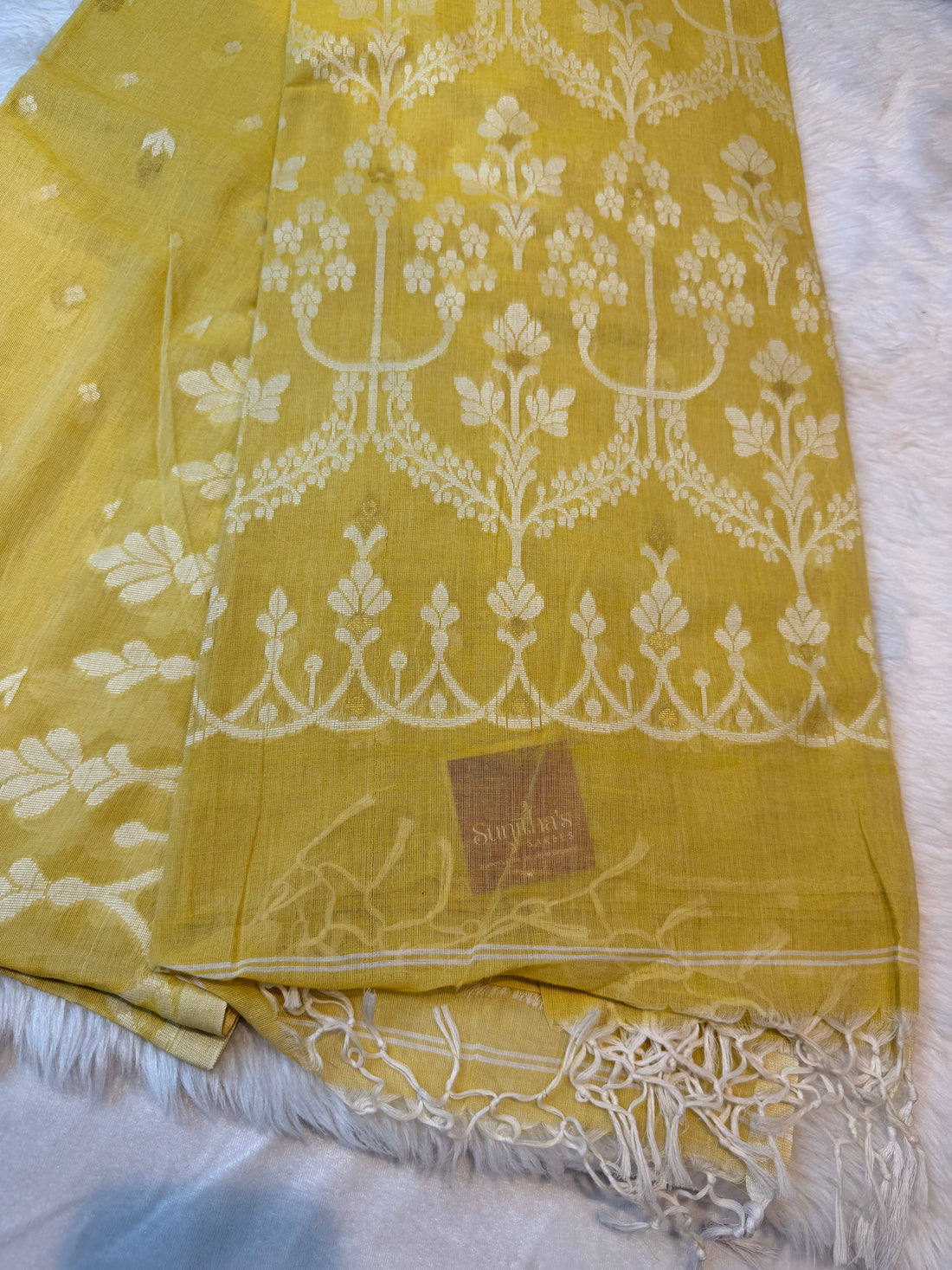 Pure Bengal Cotton- Yellow