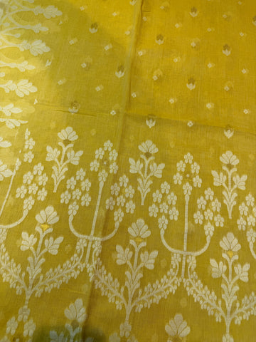 Pure Bengal Cotton- Yellow