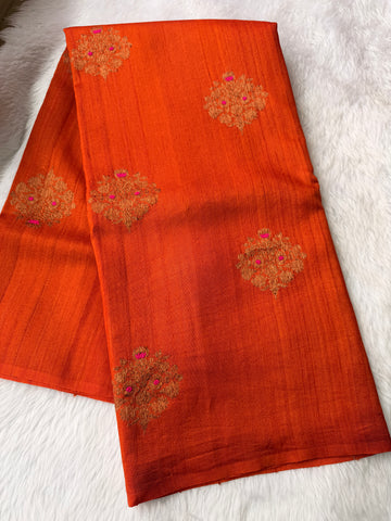 Pure Tussar Banaras Silk