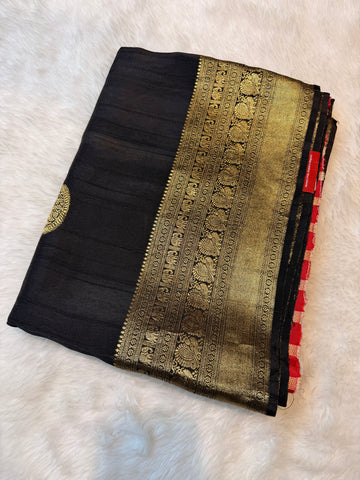Russian Saree -Black