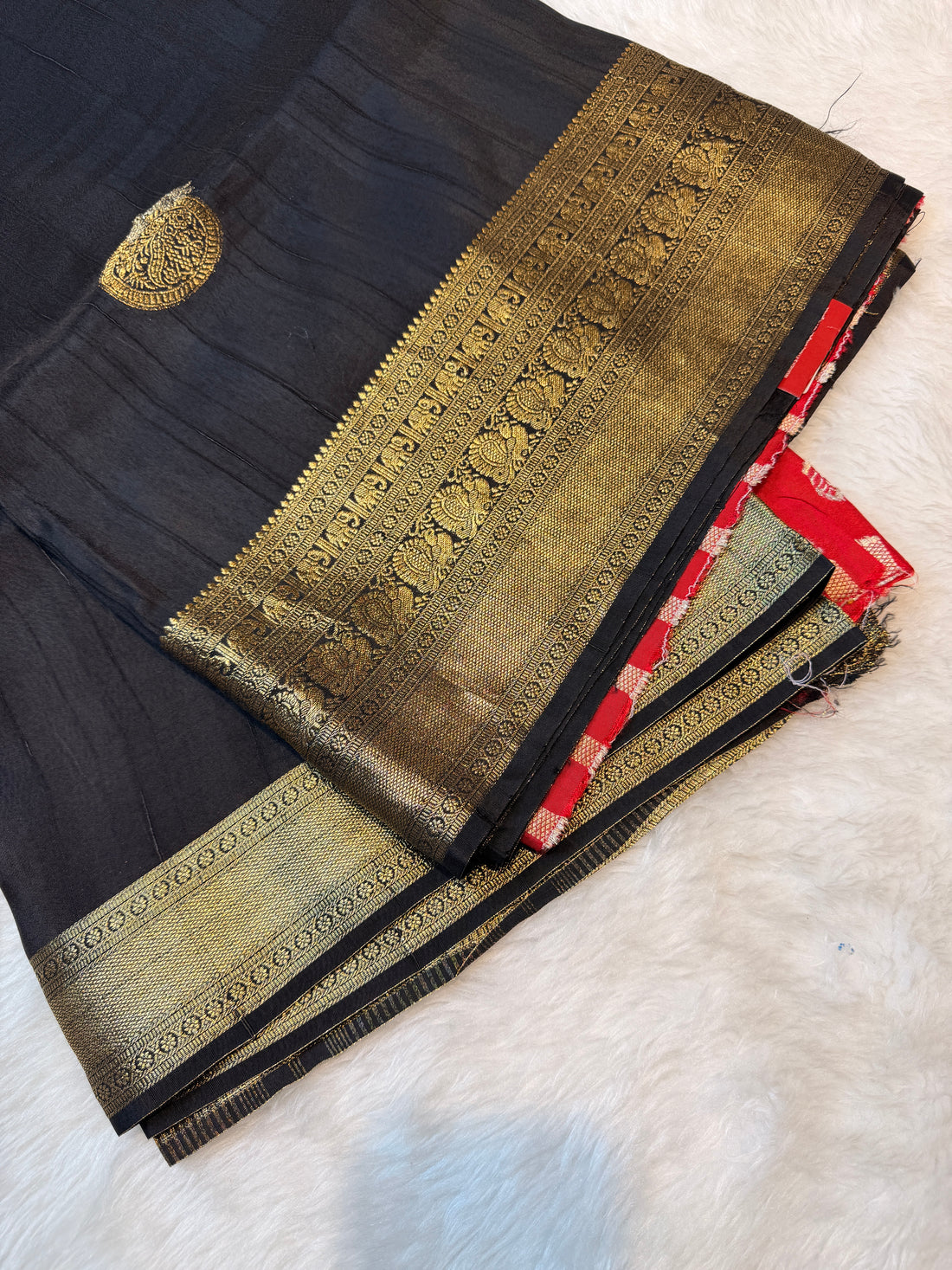 Russian Saree -Black