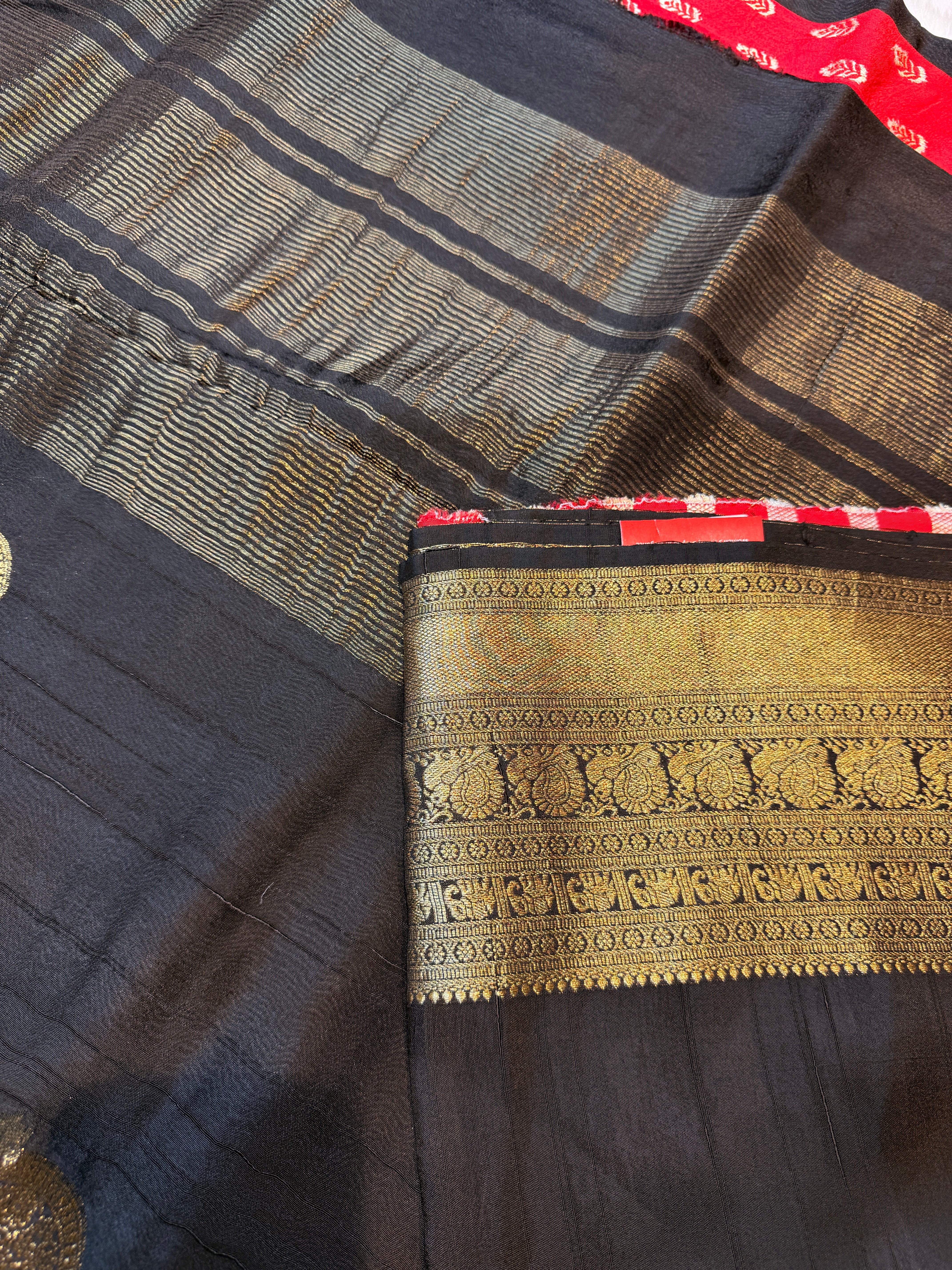 Russian Saree -Black