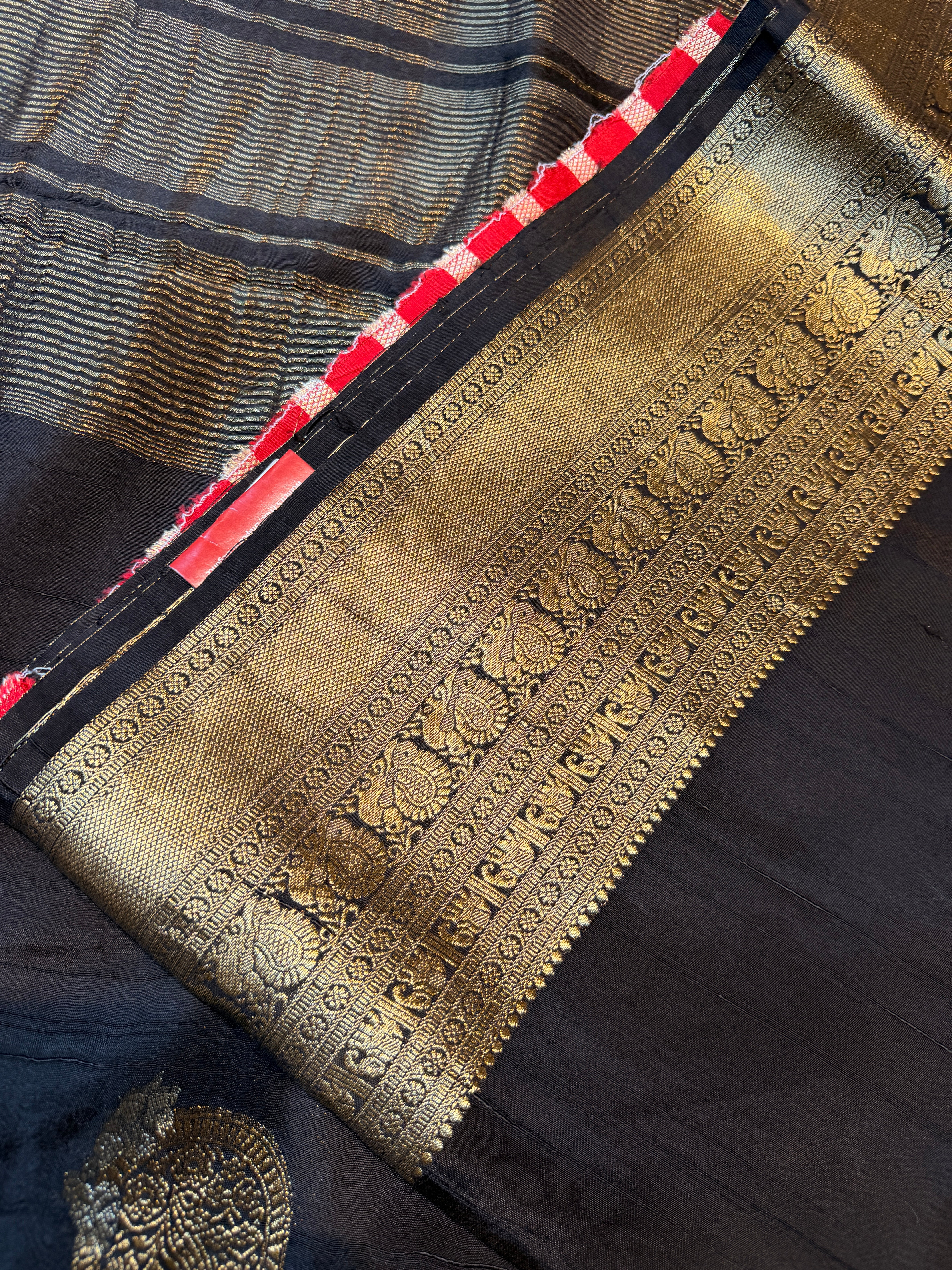 Russian Saree -Black