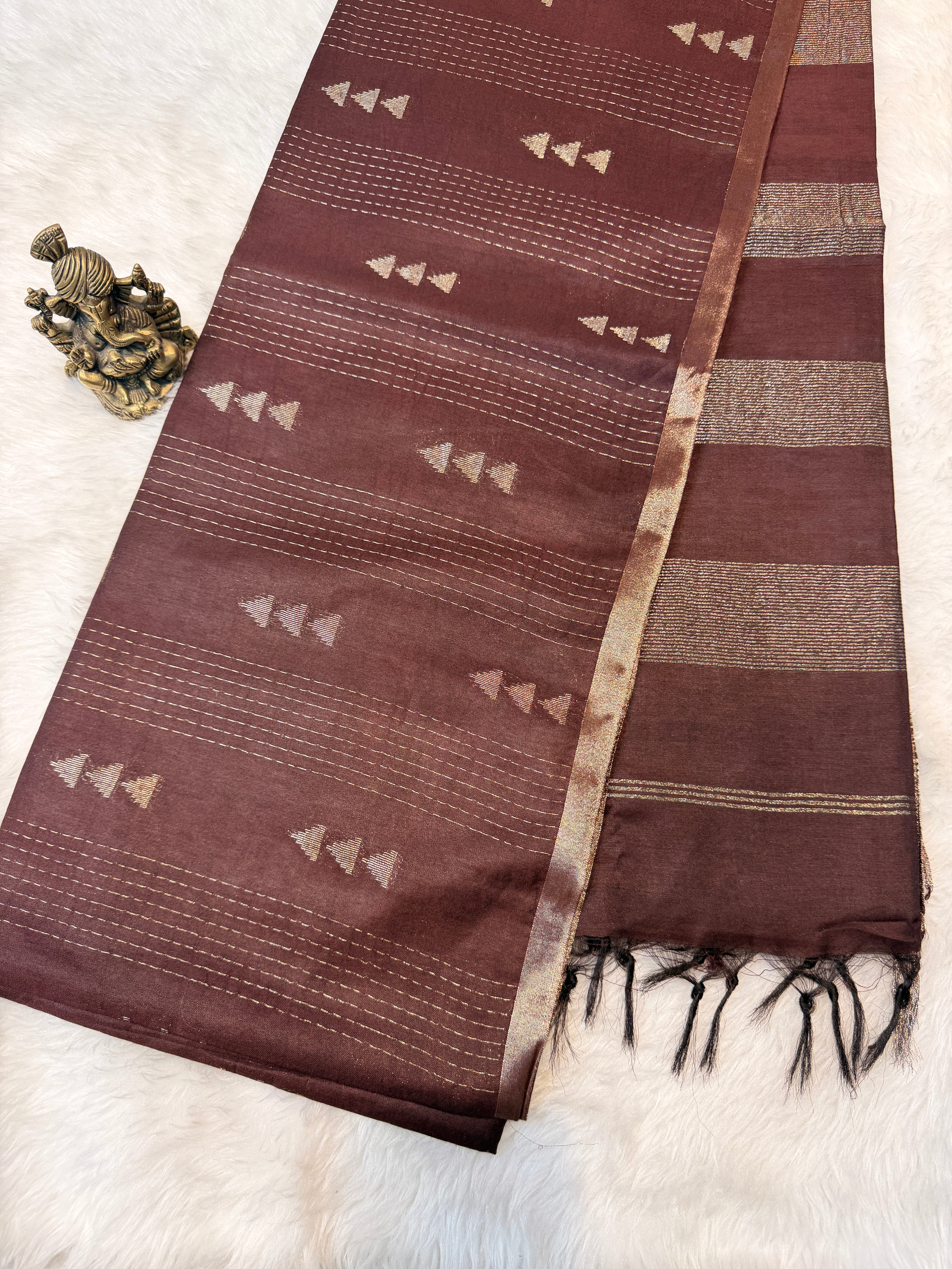 Soft Bengal Cotton-Coffee Brown