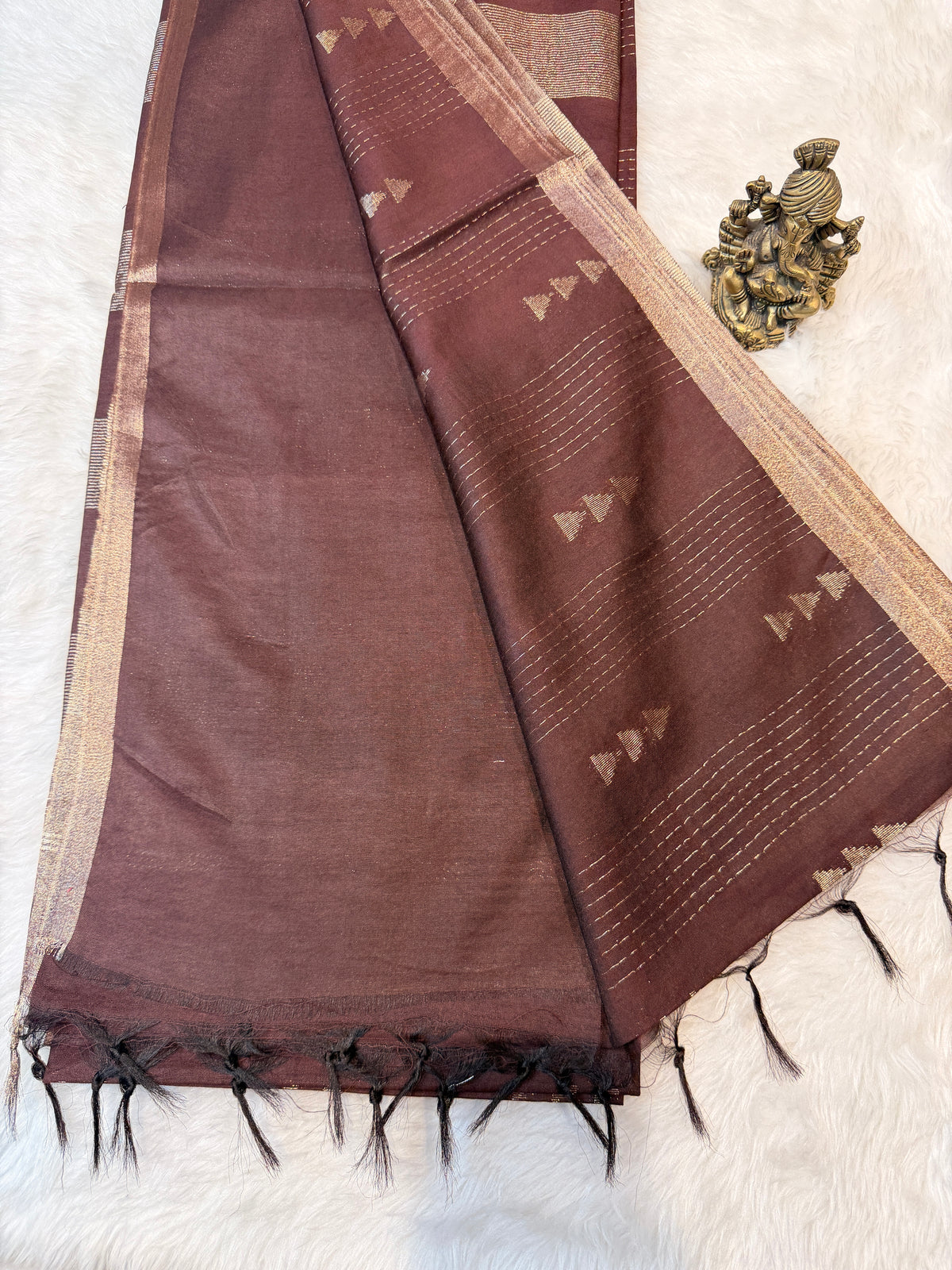 Soft Bengal Cotton-Coffee Brown
