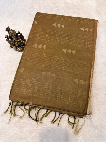 Soft Bengal Cotton-Mehendi Green