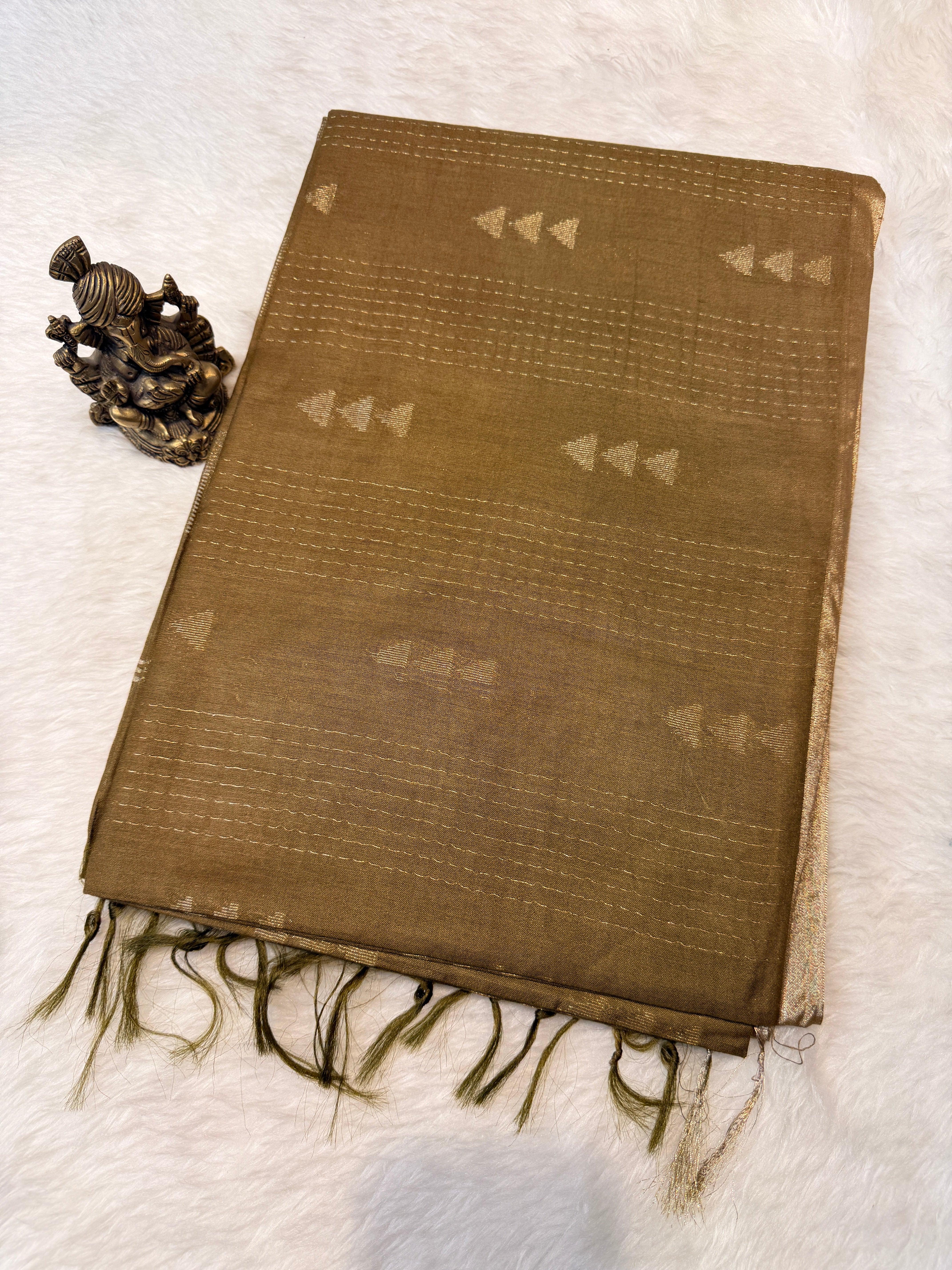 Soft Bengal Cotton-Mehendi Green