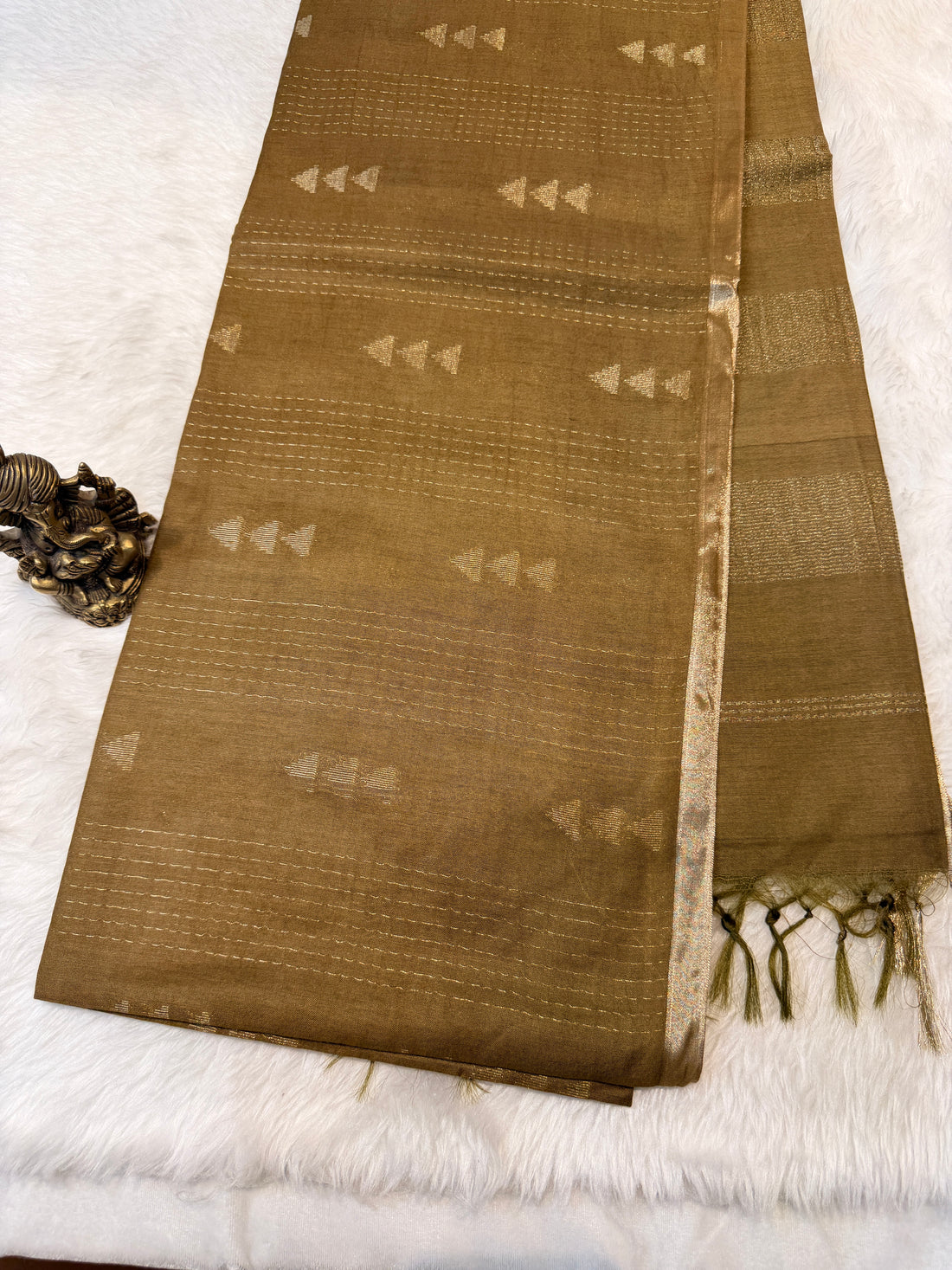 Soft Bengal Cotton-Mehendi Green