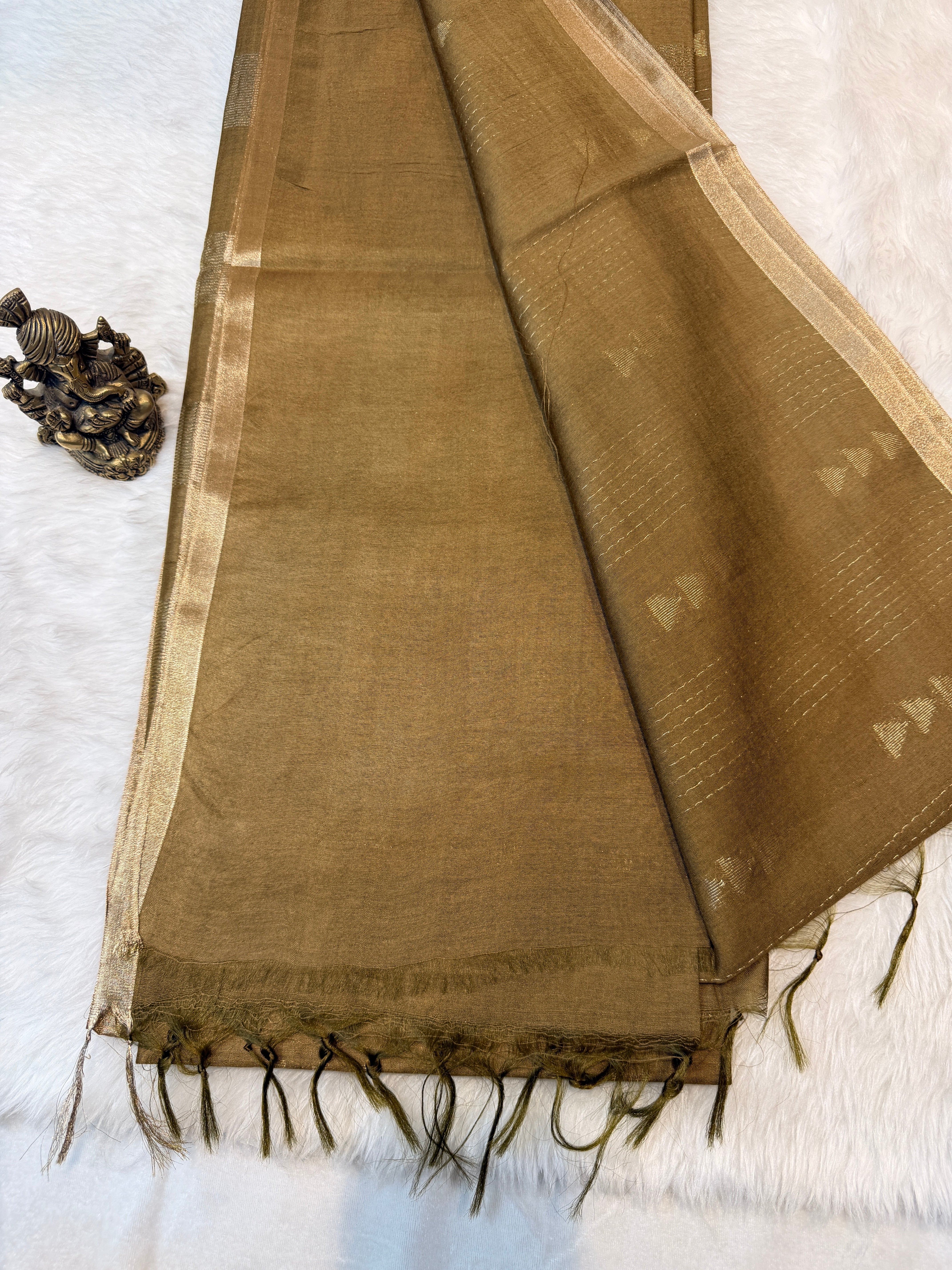 Soft Bengal Cotton-Mehendi Green