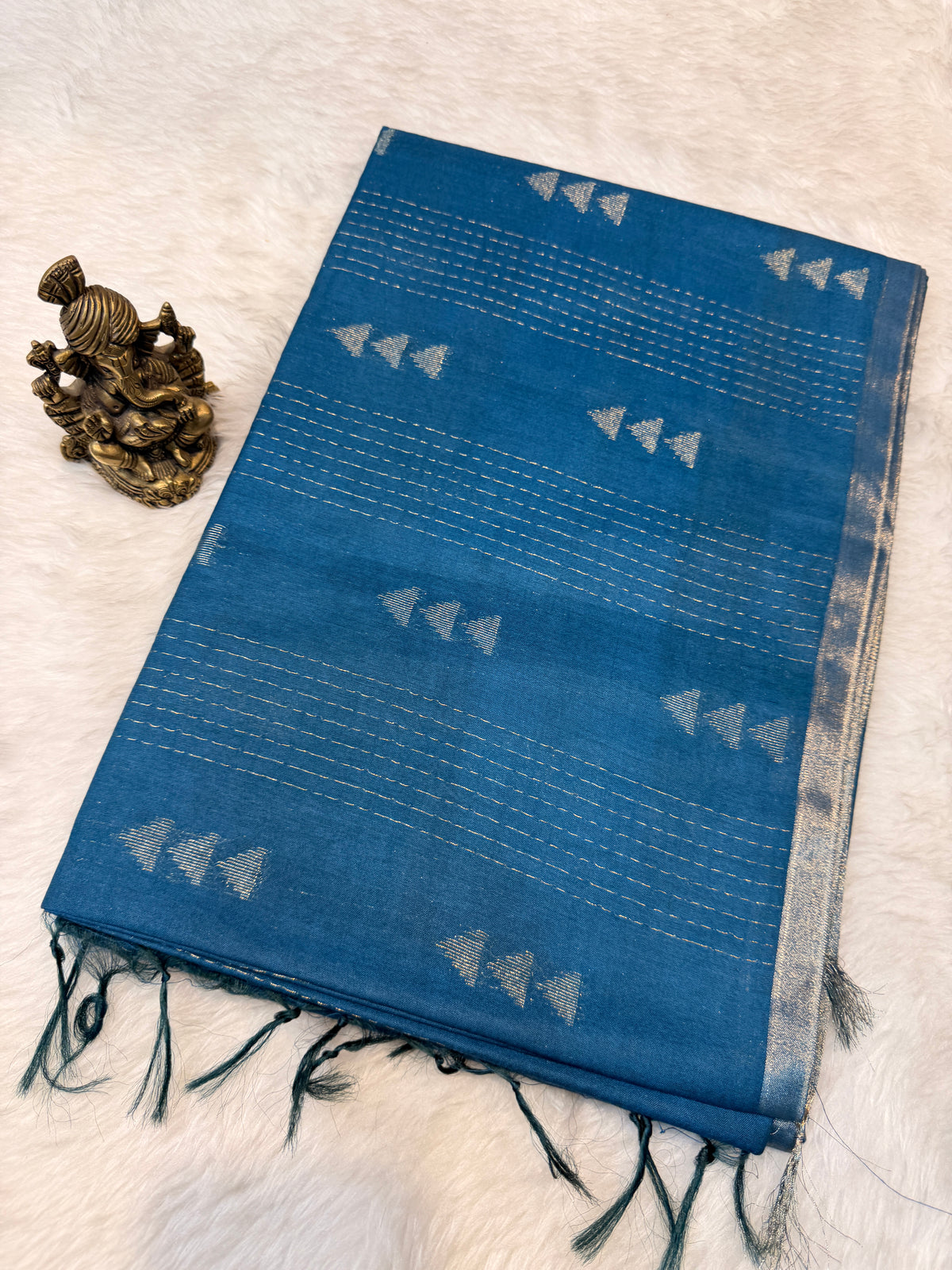 Soft Bengal Cotton-Blue