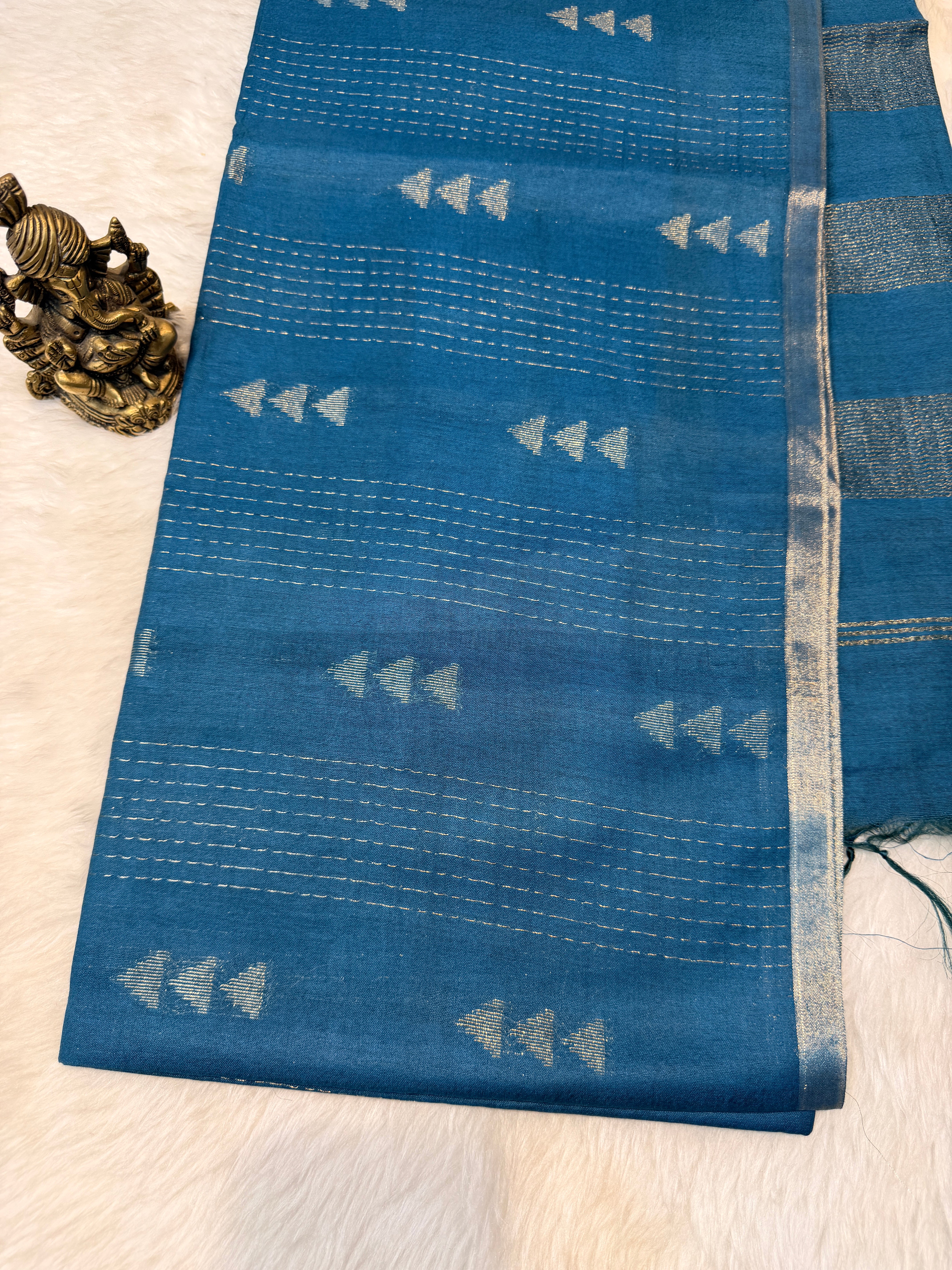 Soft Bengal Cotton-Blue