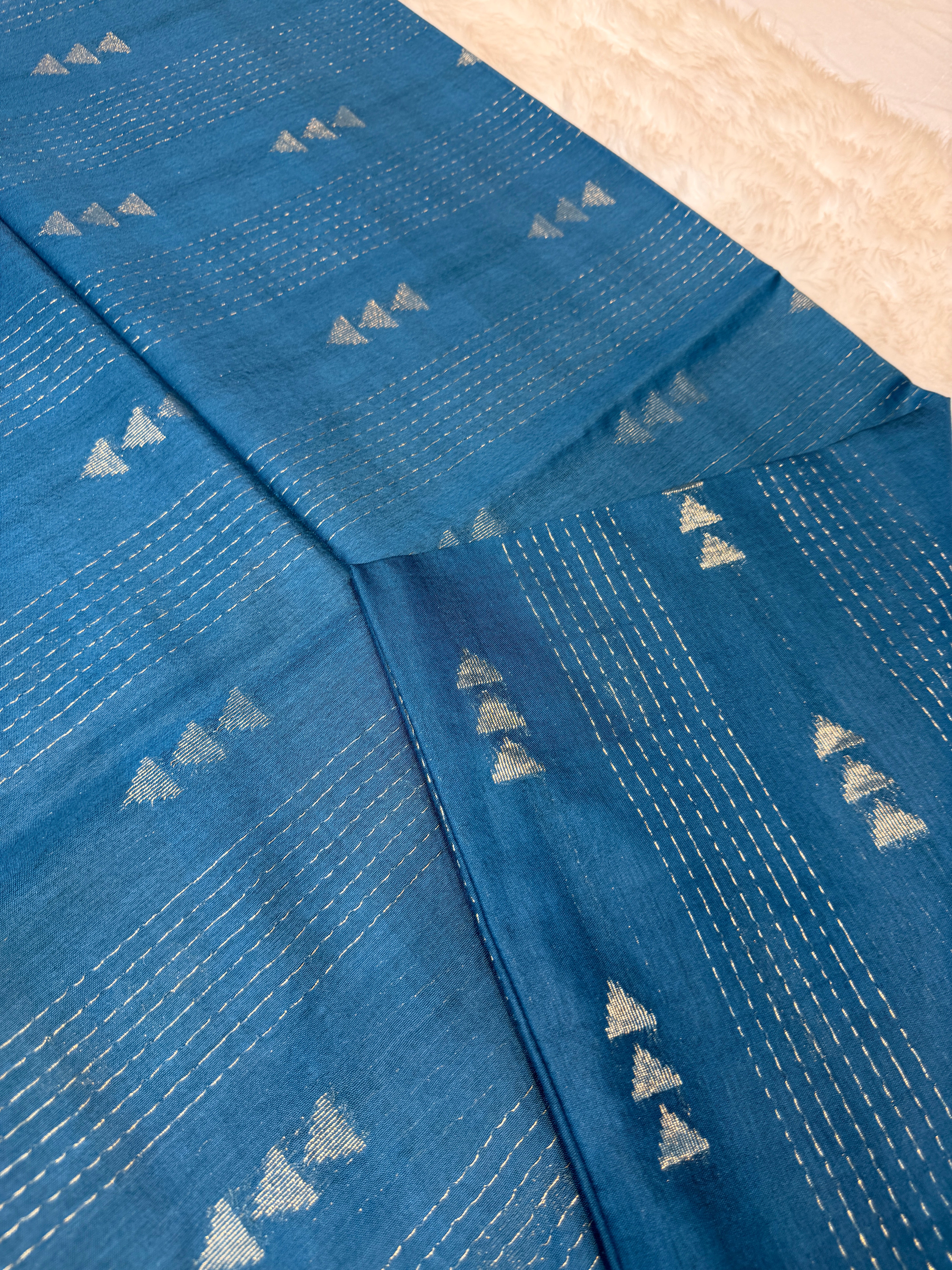 Soft Bengal Cotton-Blue