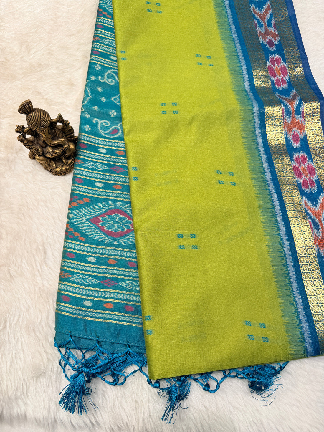 Tussar Silk Ikkat