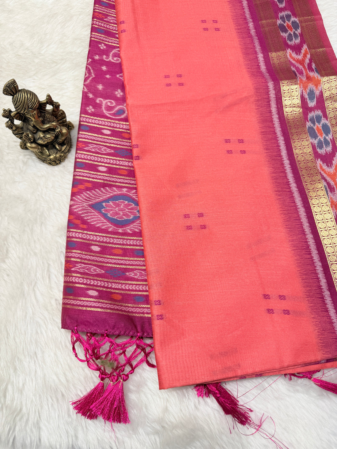 Tussar Silk Ikkat