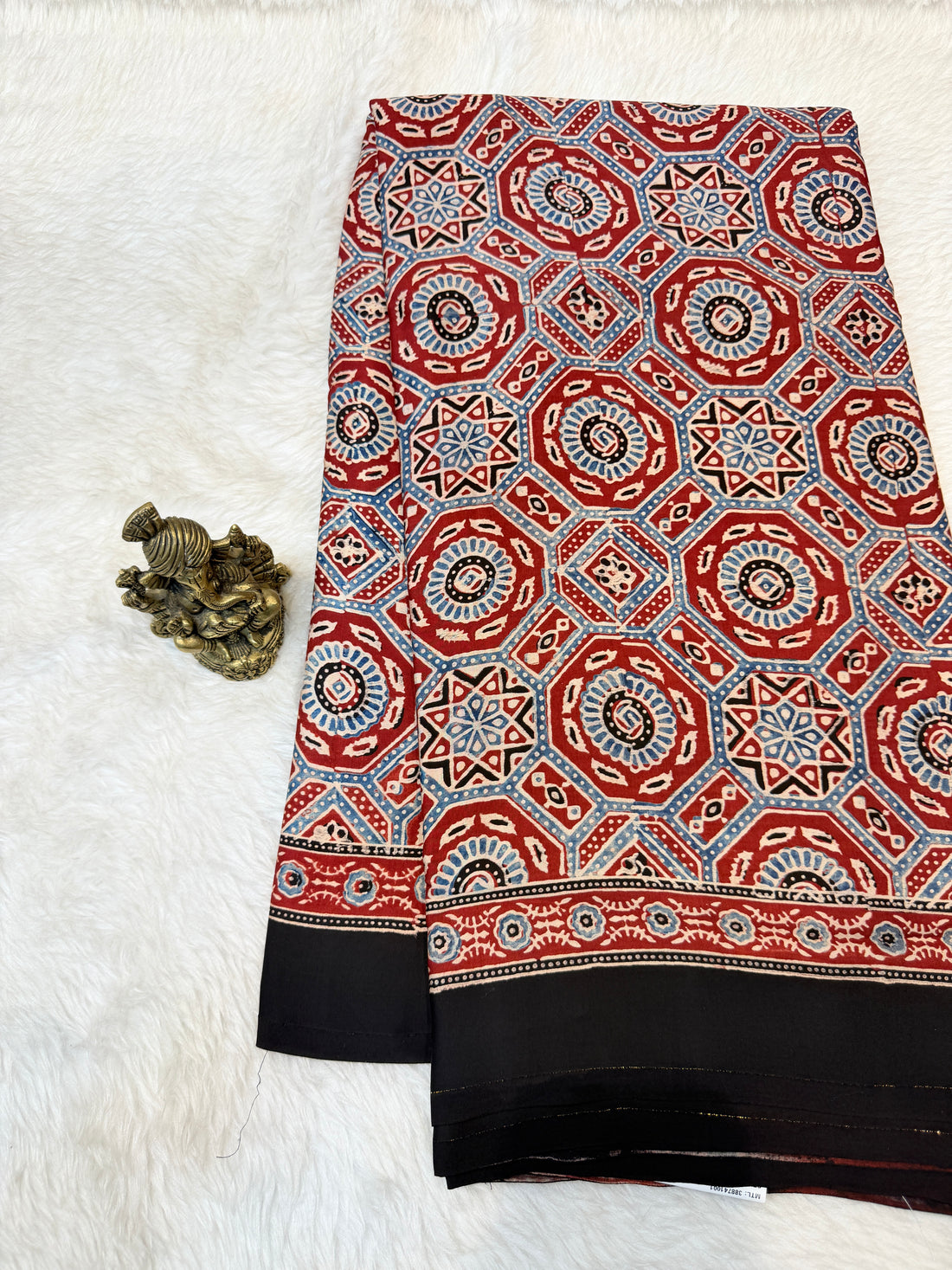 Pure Modal Silk Ajrak Print