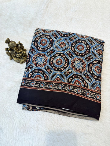Pure Modal Silk Ajrak Print