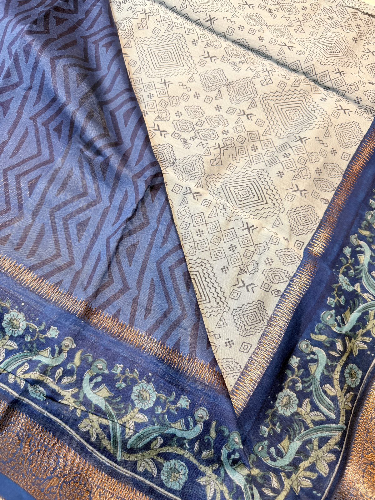 Pure Chanderi Silk