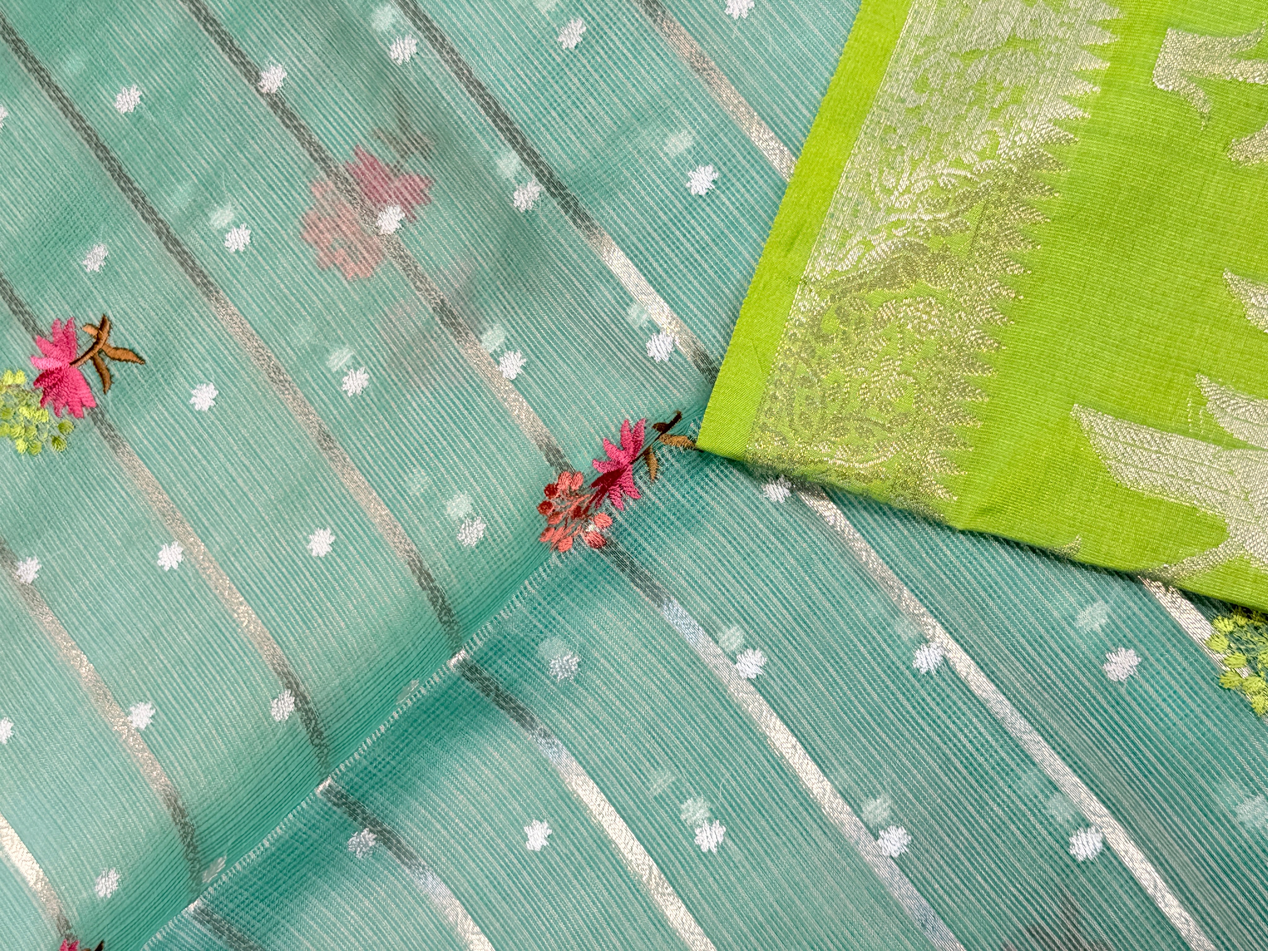Kota Checks Parrot Border