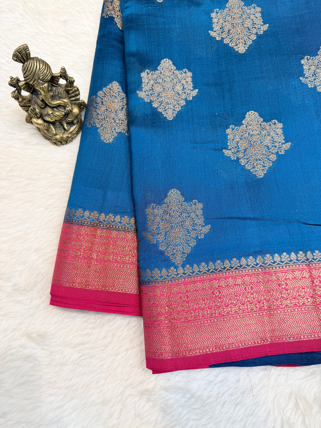 Pure Chiniya Banras Silk Antique Zari